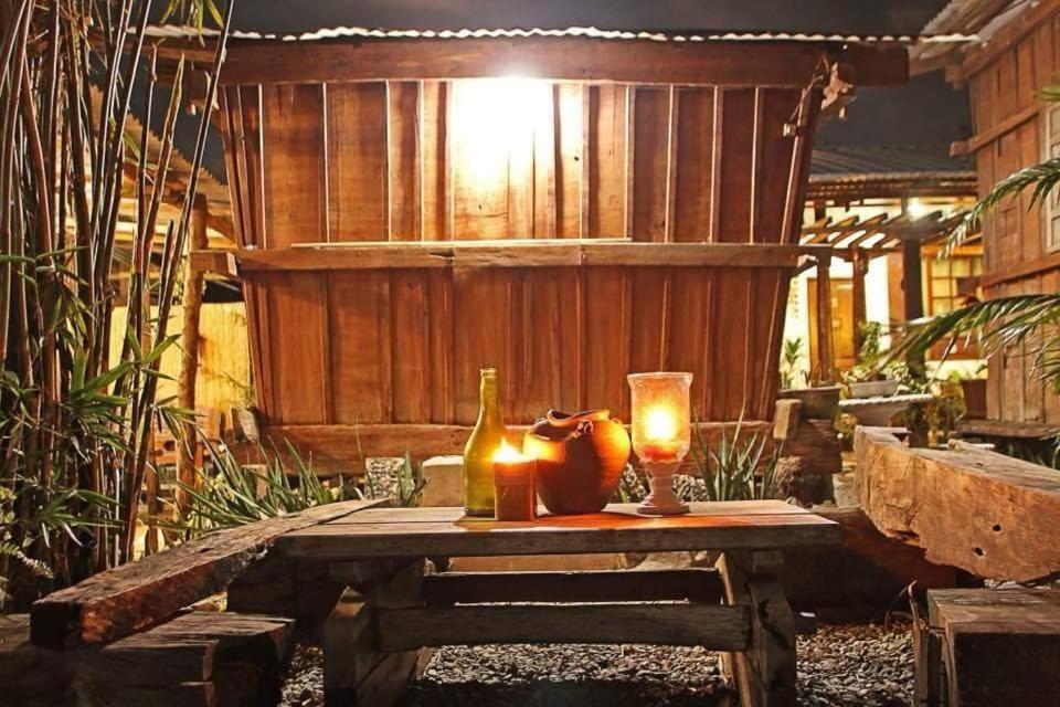 outdoor BBQ area