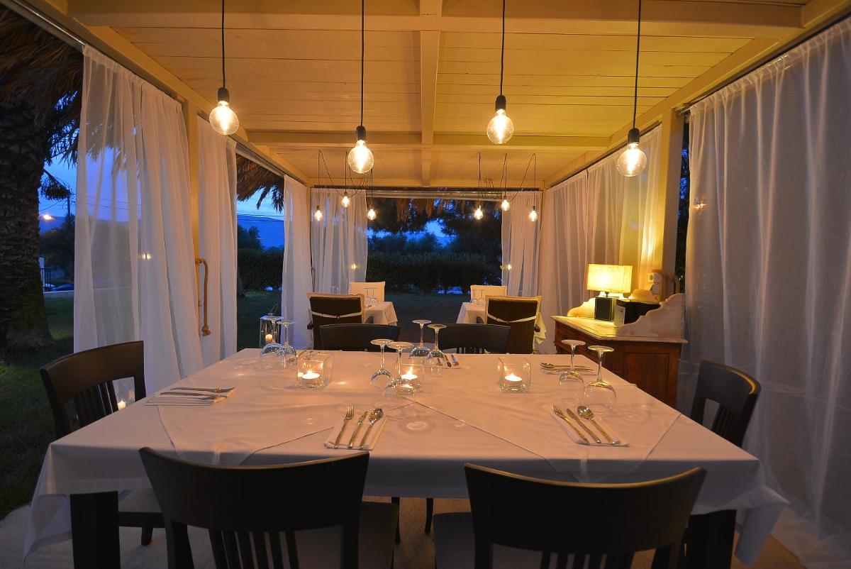 outdoor BBQ area