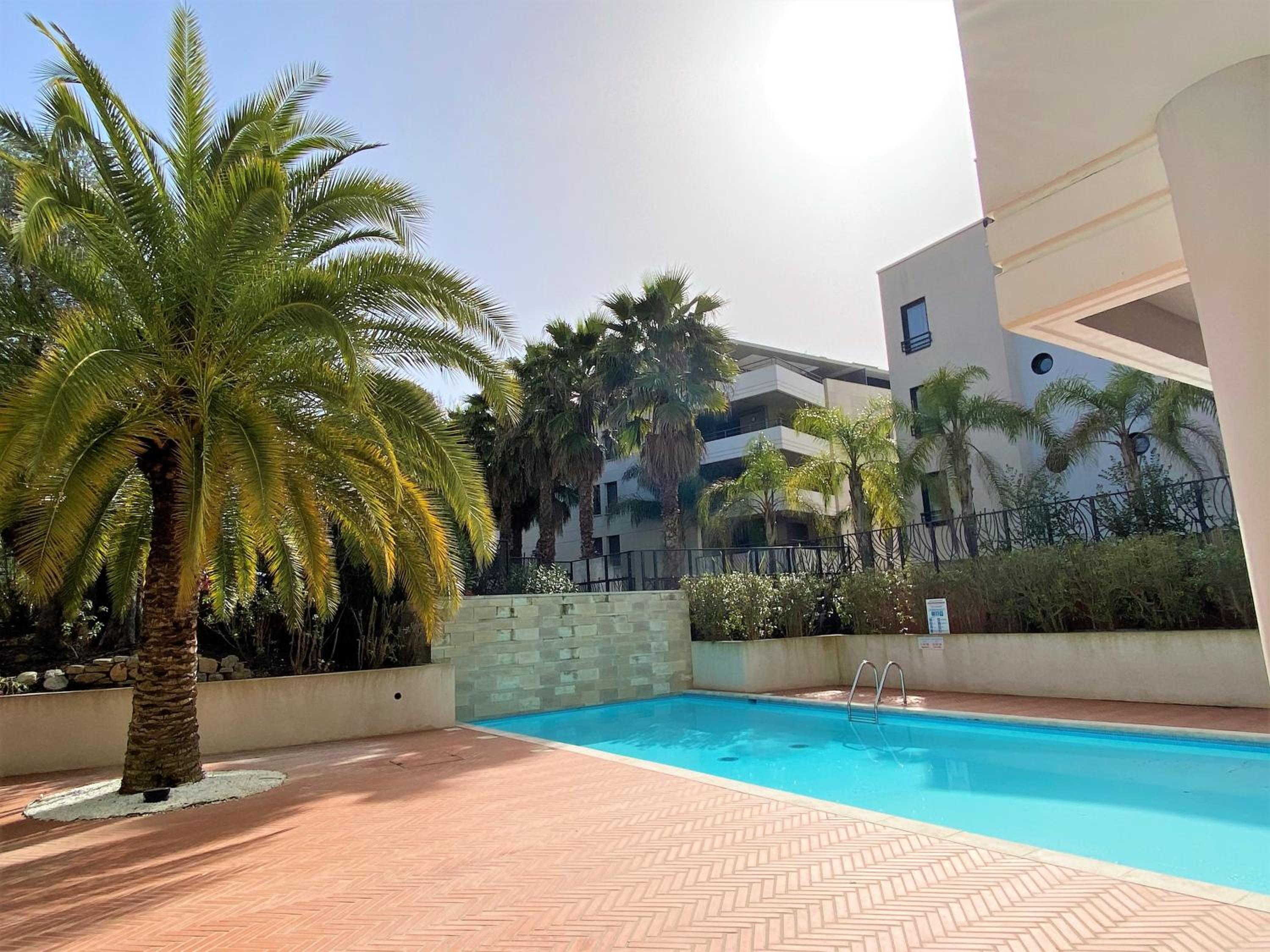 2 pièces terrasse piscine Cannes Californie photo 1