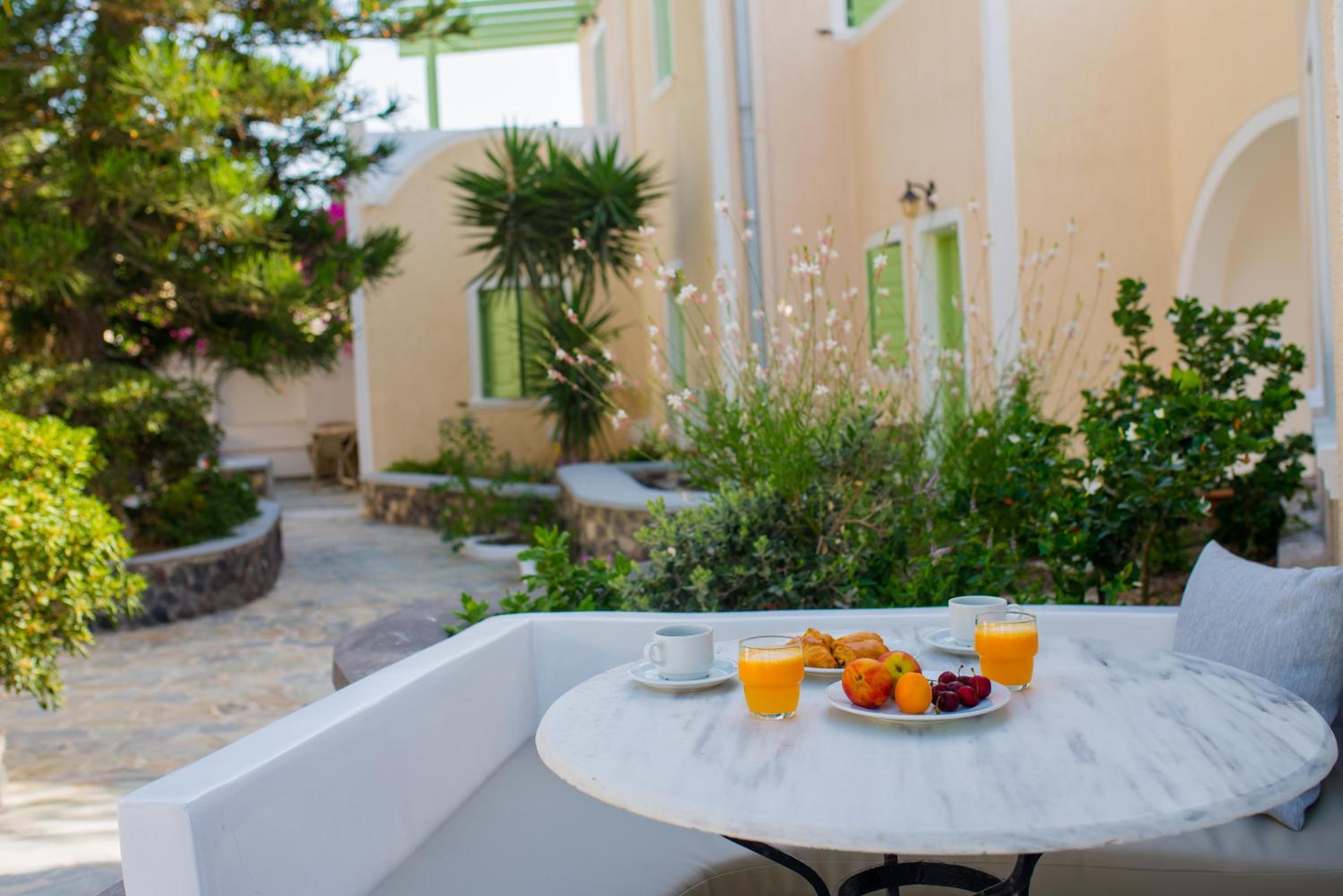 outdoor BBQ area