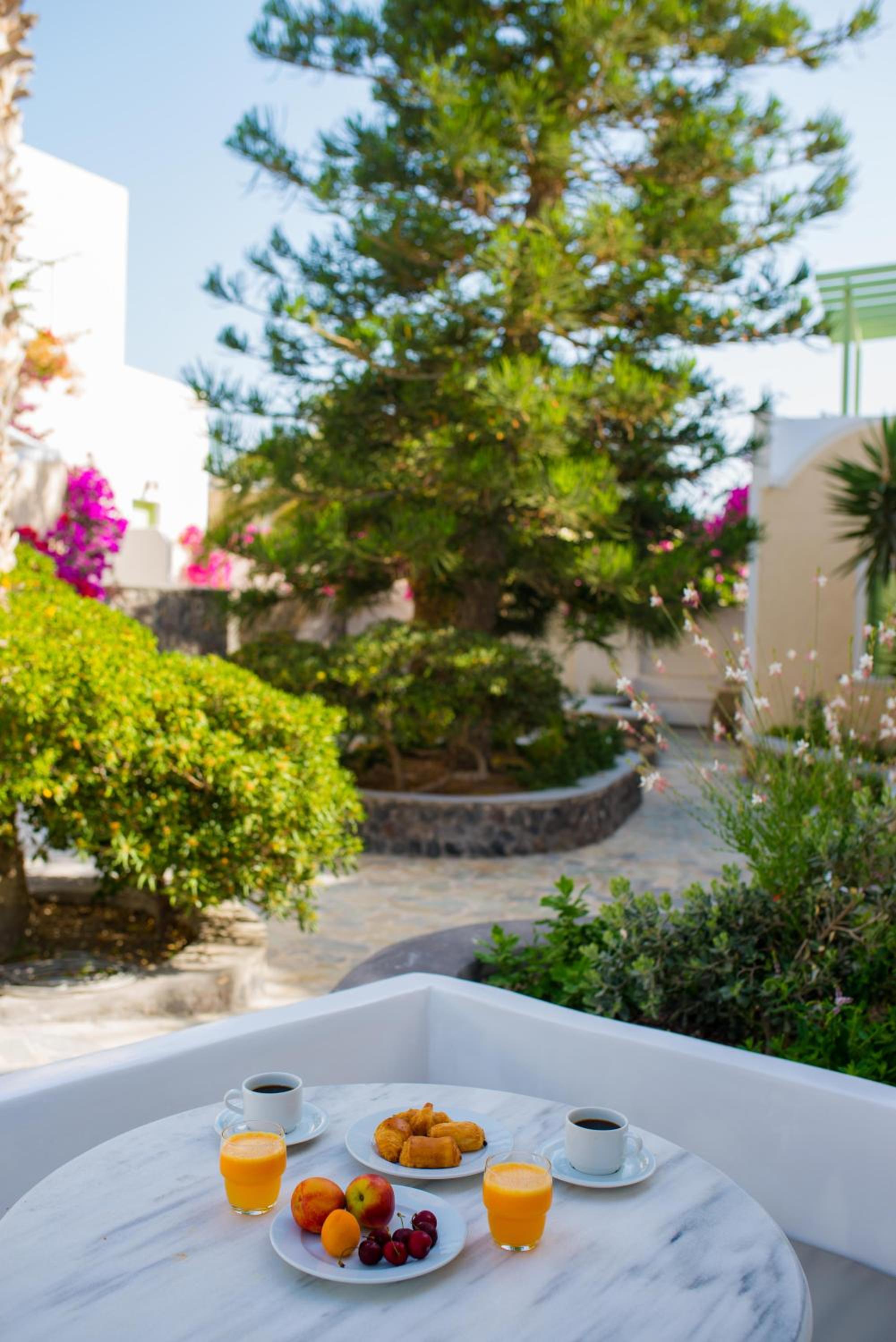 outdoor BBQ area