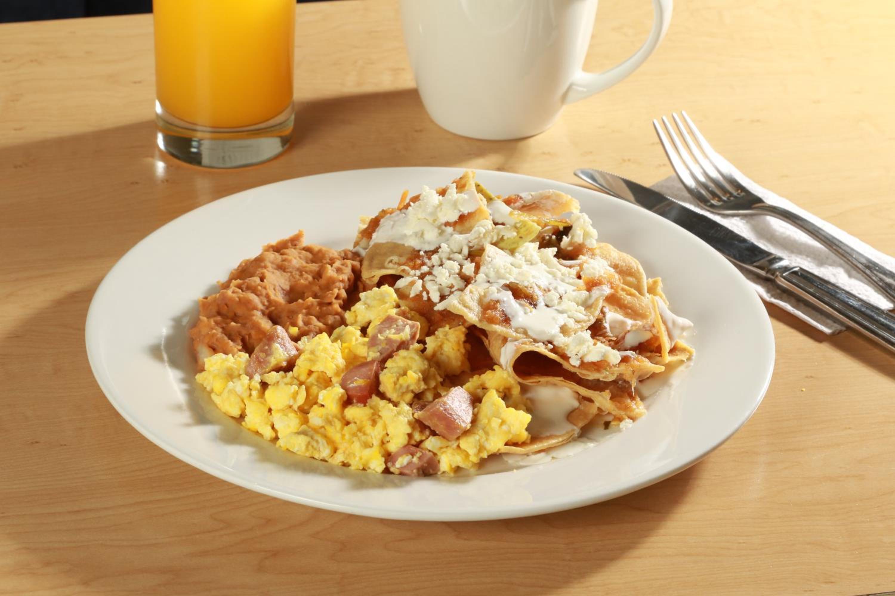 breakfast buffet