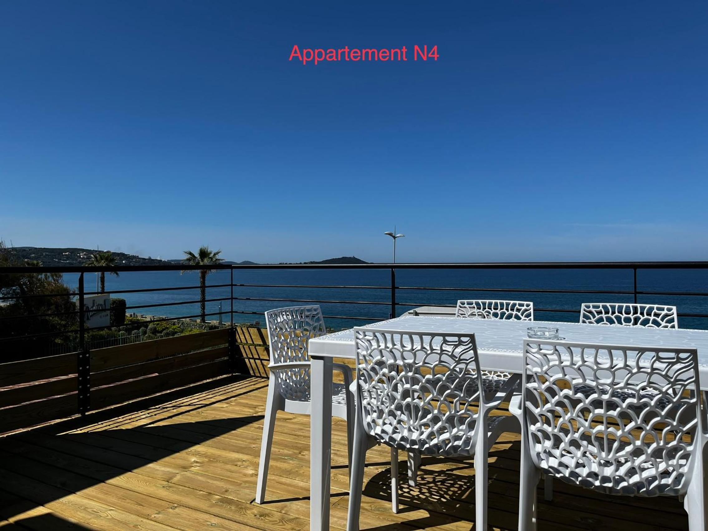 Appartements résidence Harmonie vue mer