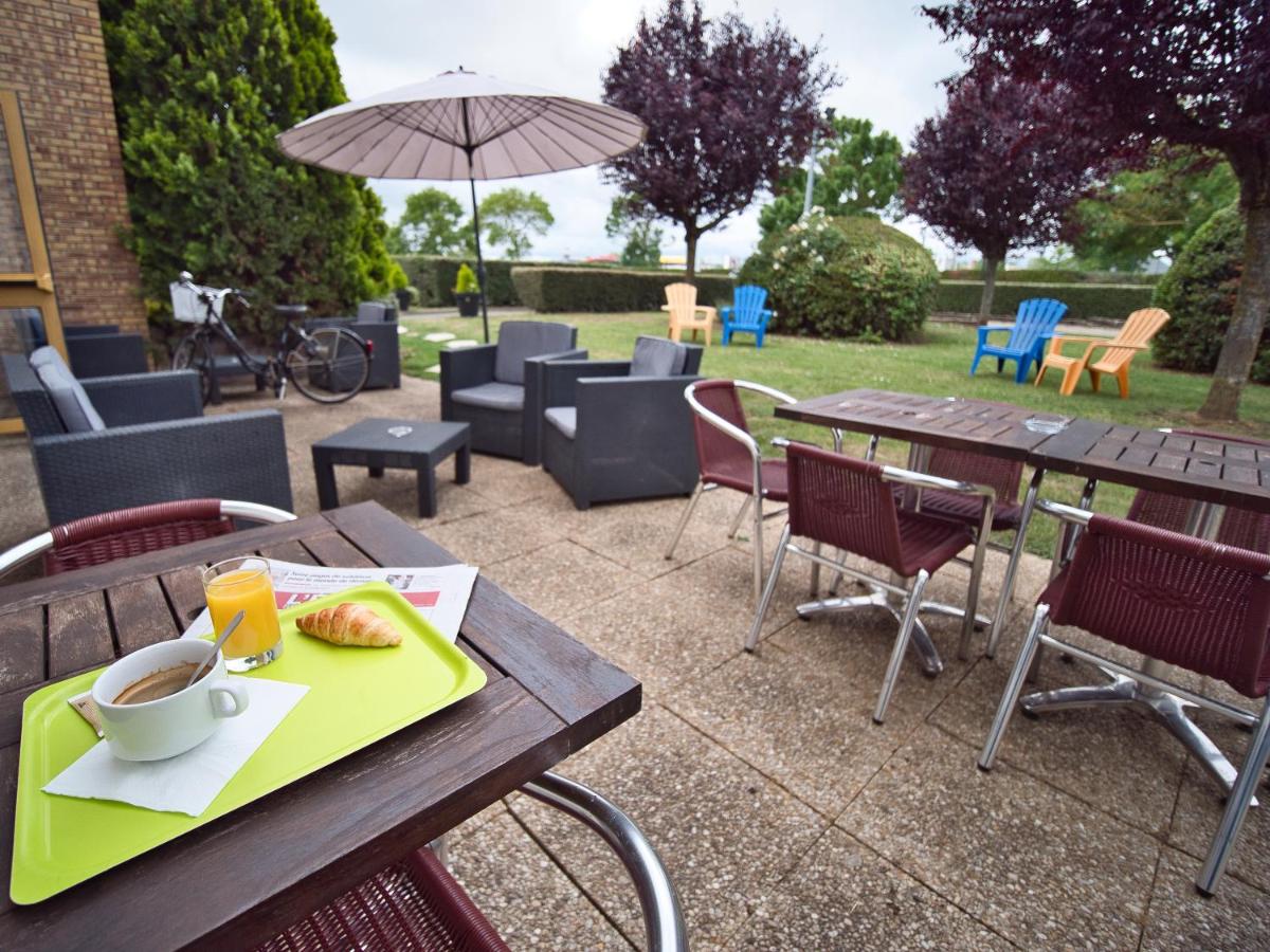 outdoor BBQ area