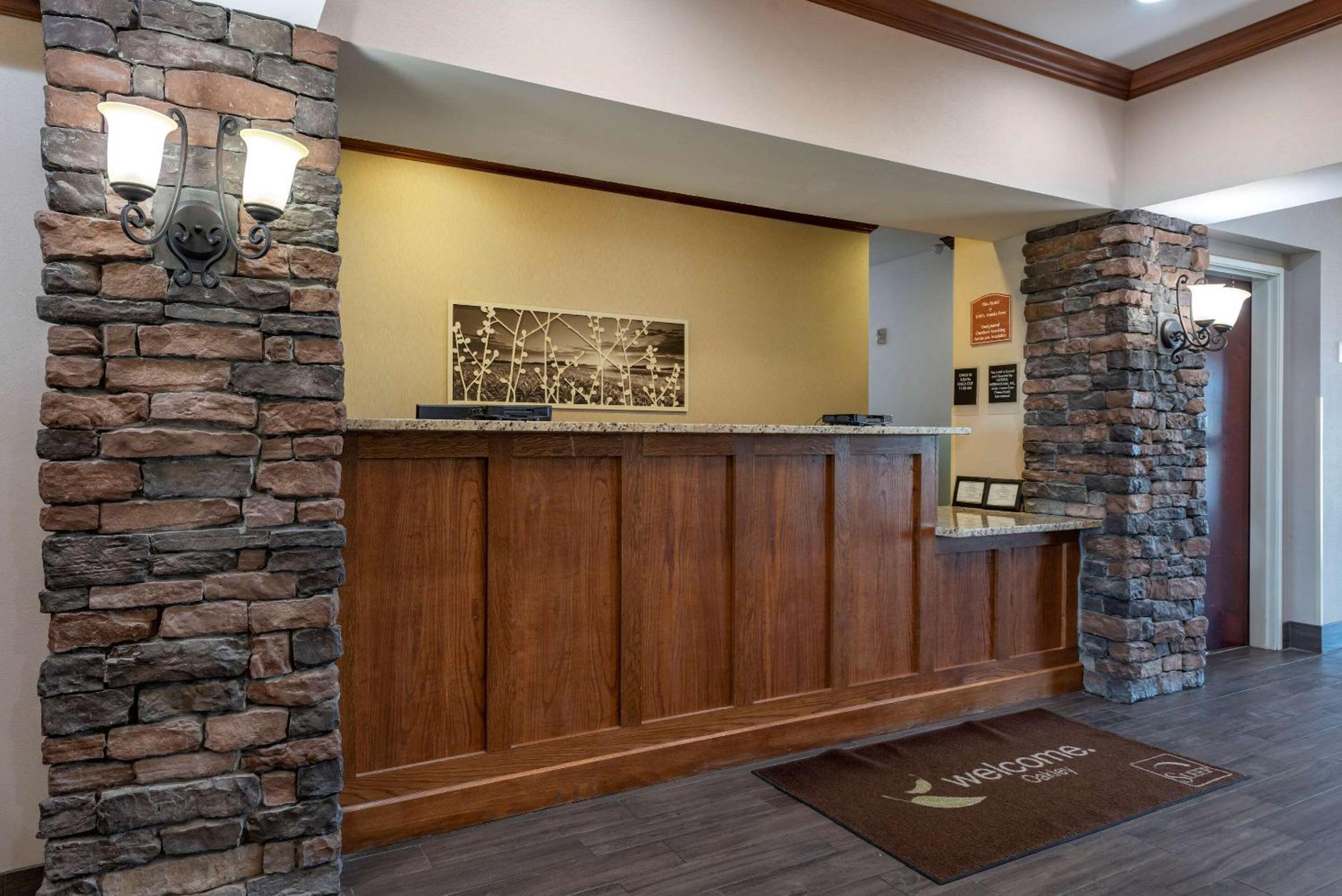 hotel reception