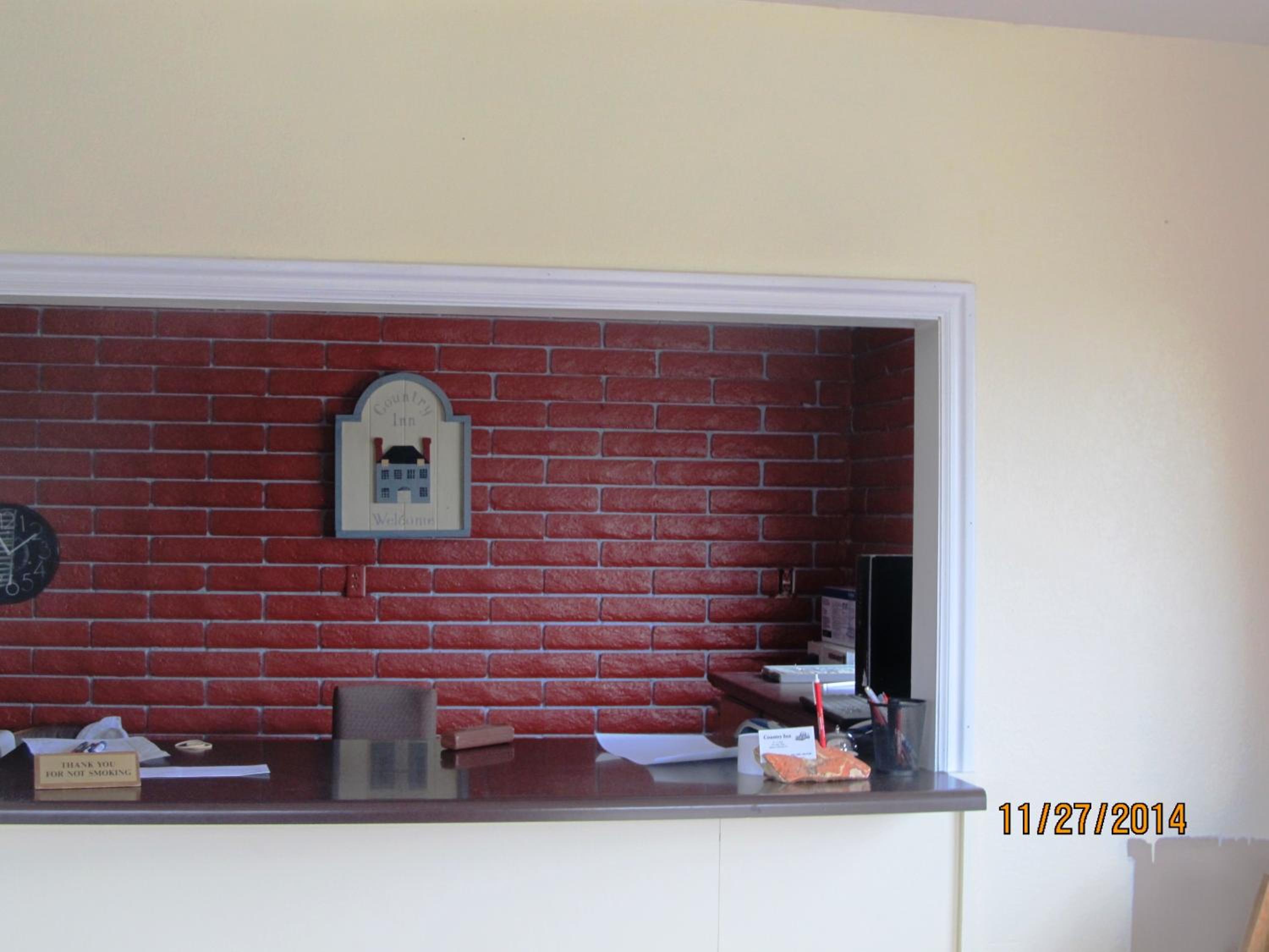 hotel reception