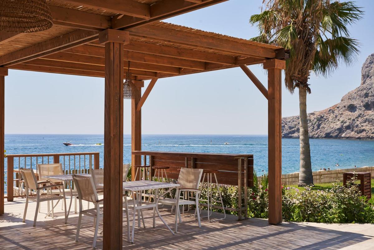 outdoor BBQ area