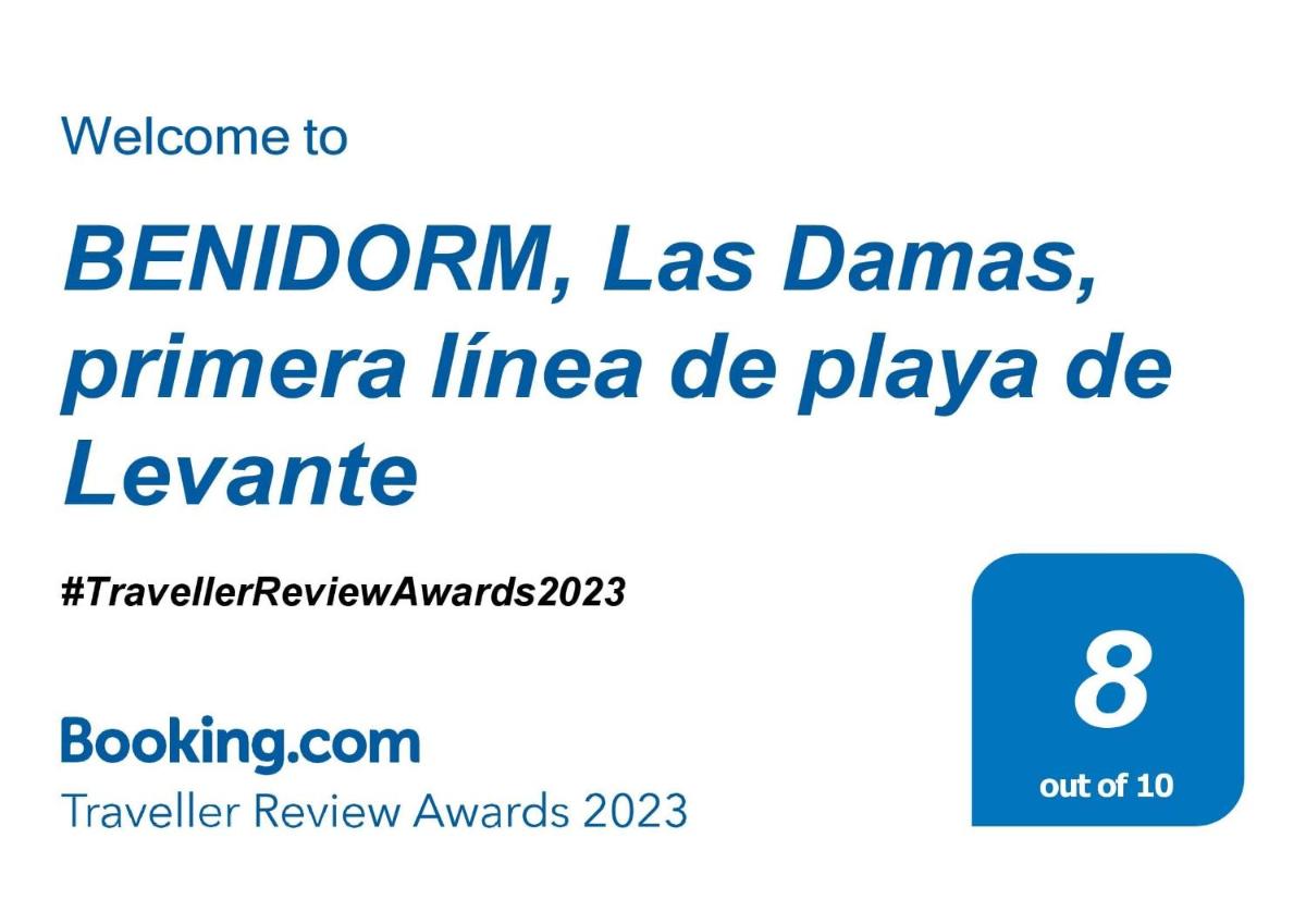 BENIDORM, Las Damas, primera línea de playa de Levante