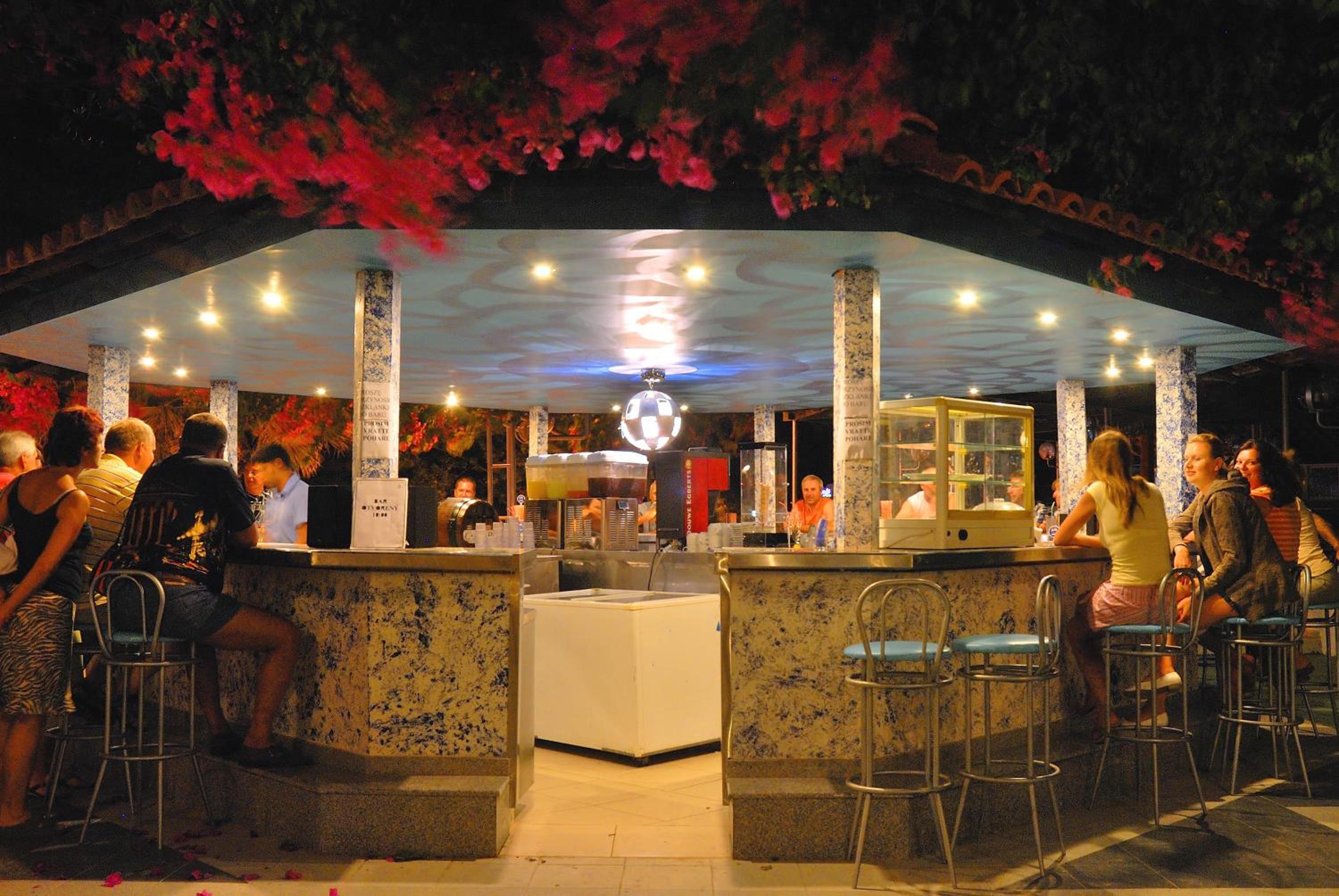 outdoor BBQ area