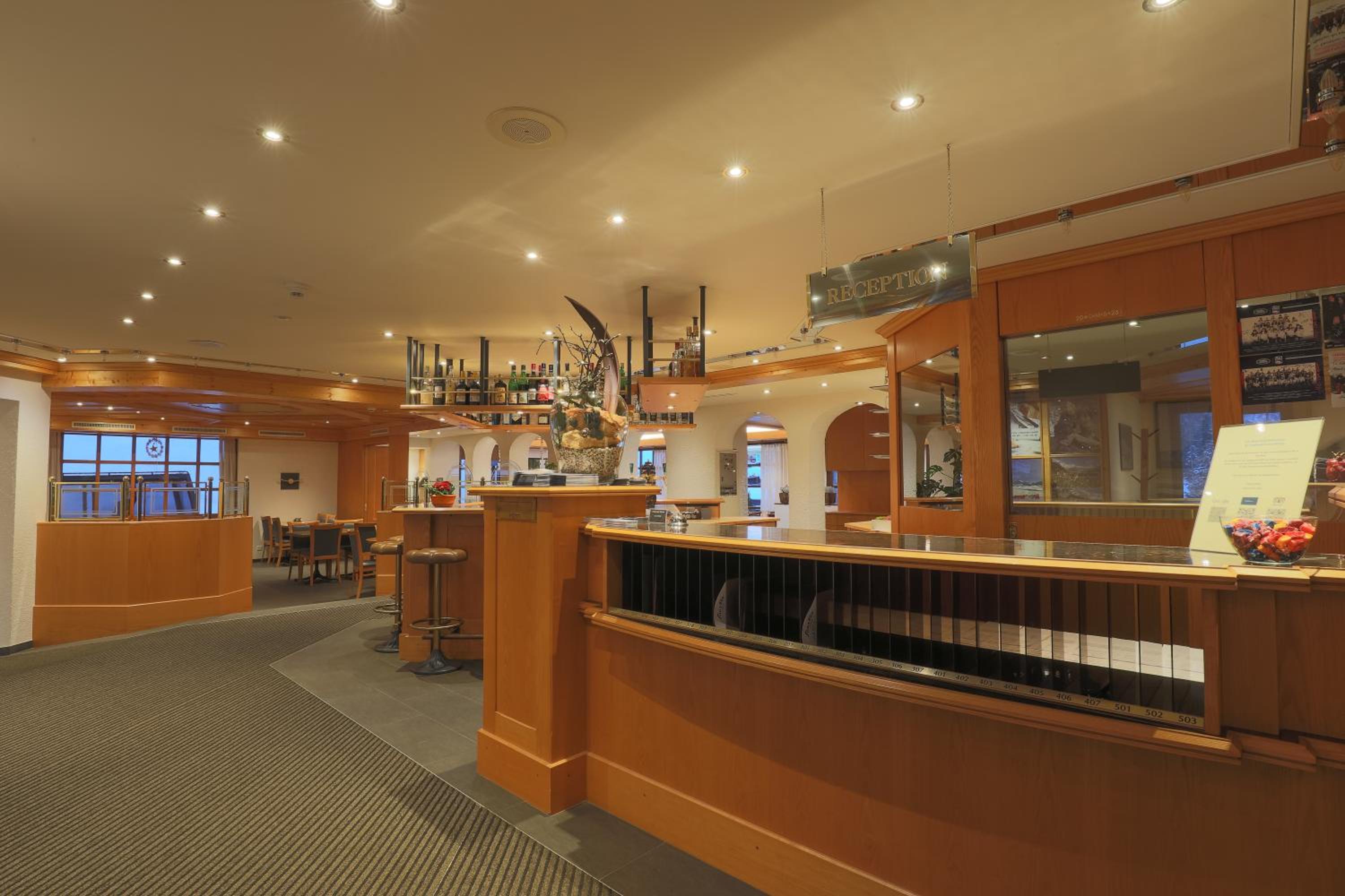 hotel reception