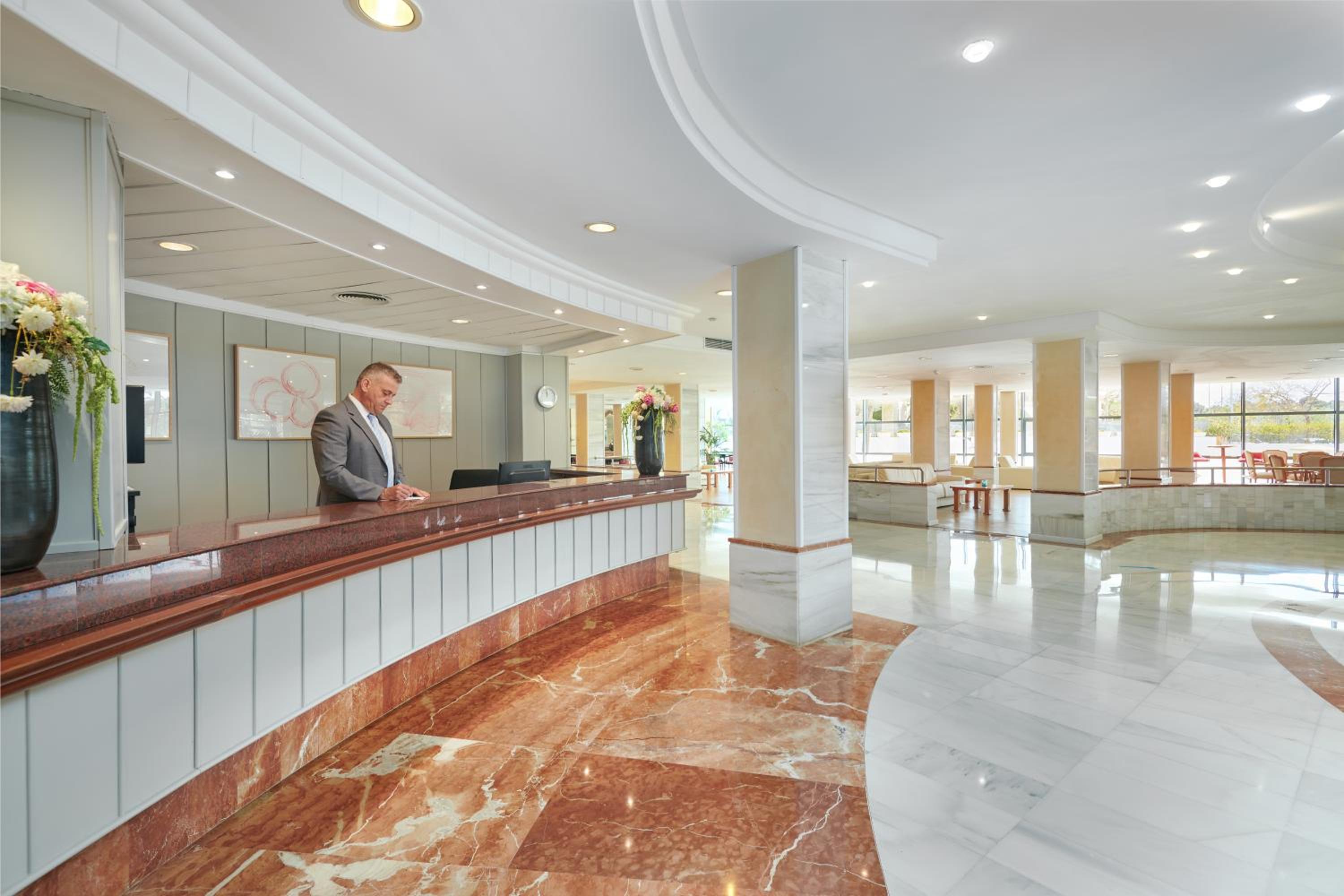 hotel reception