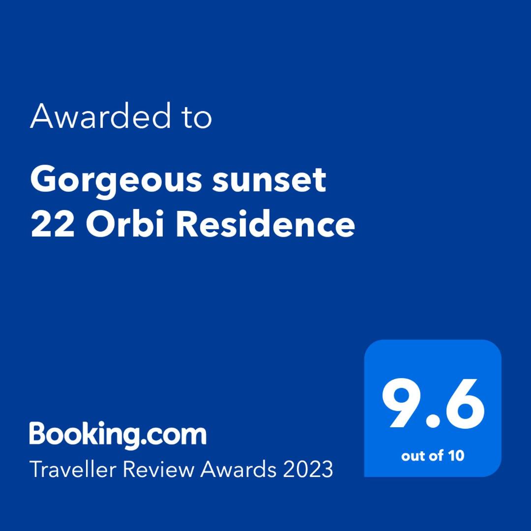 Gorgeous sunset 22 Orbi Residence