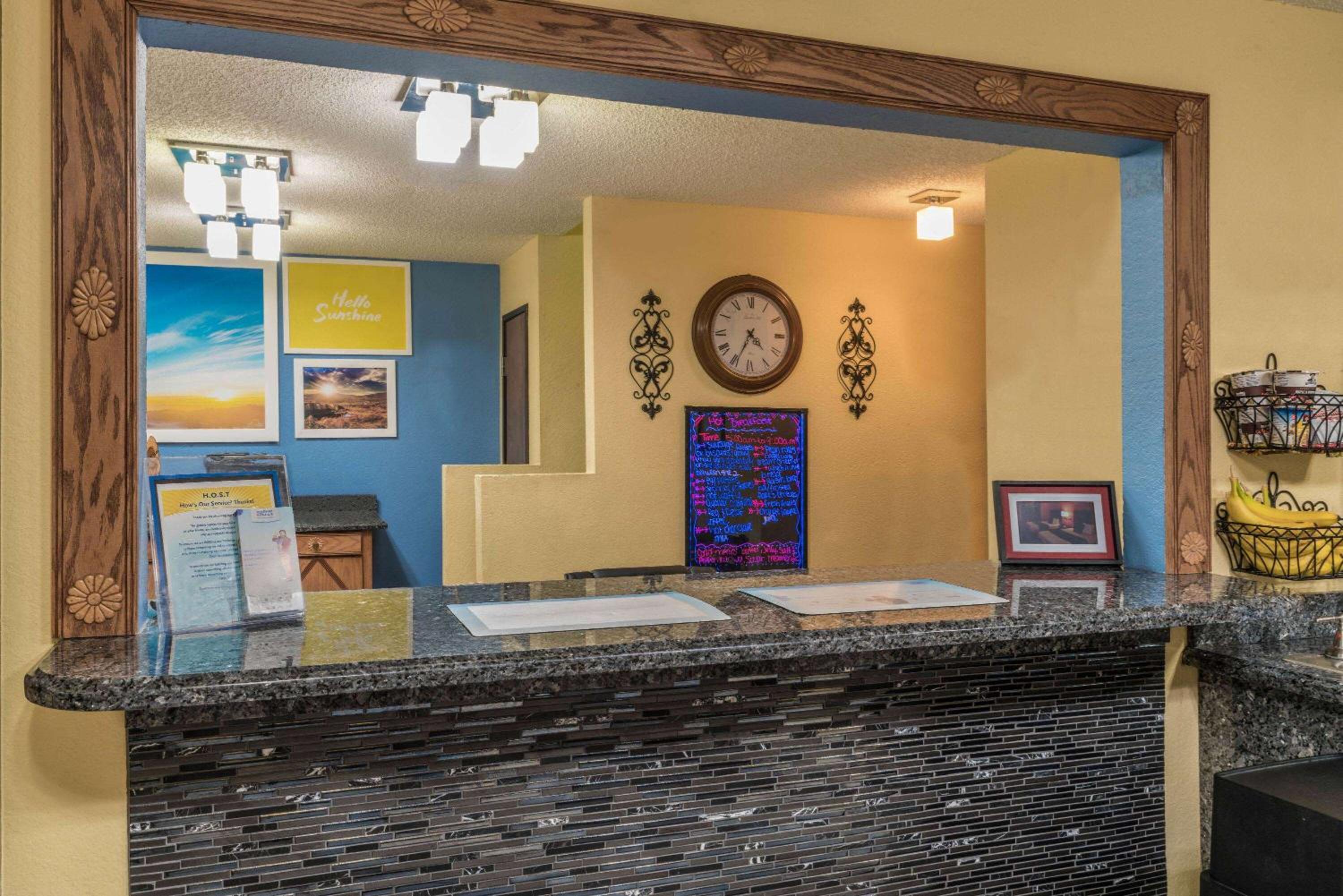 hotel reception