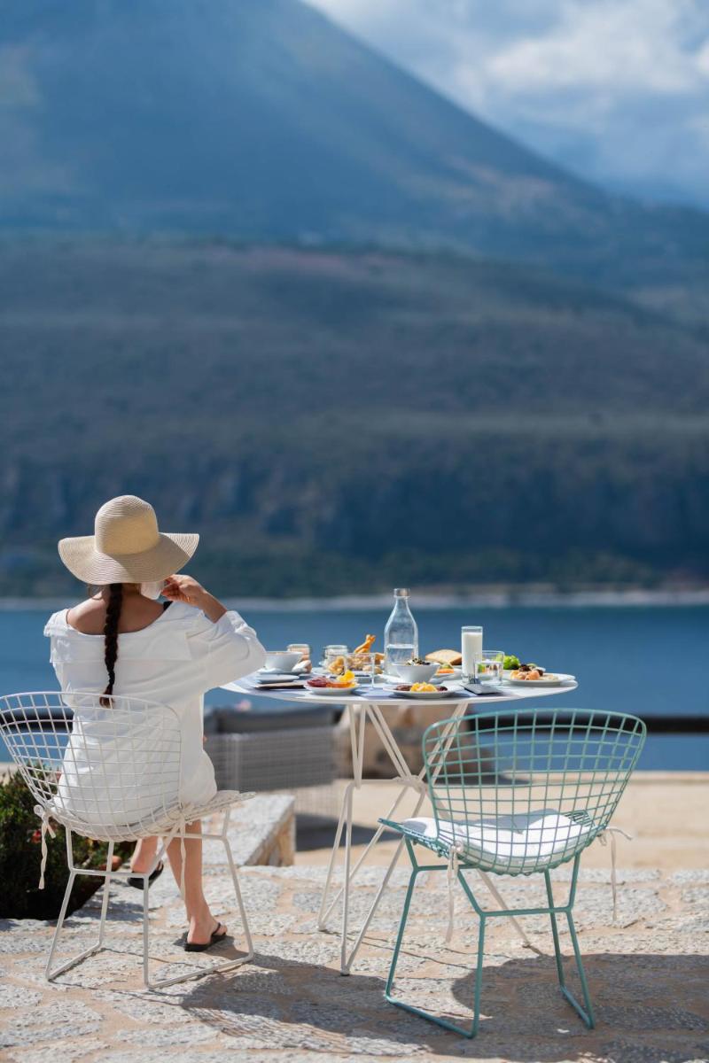 outdoor BBQ area