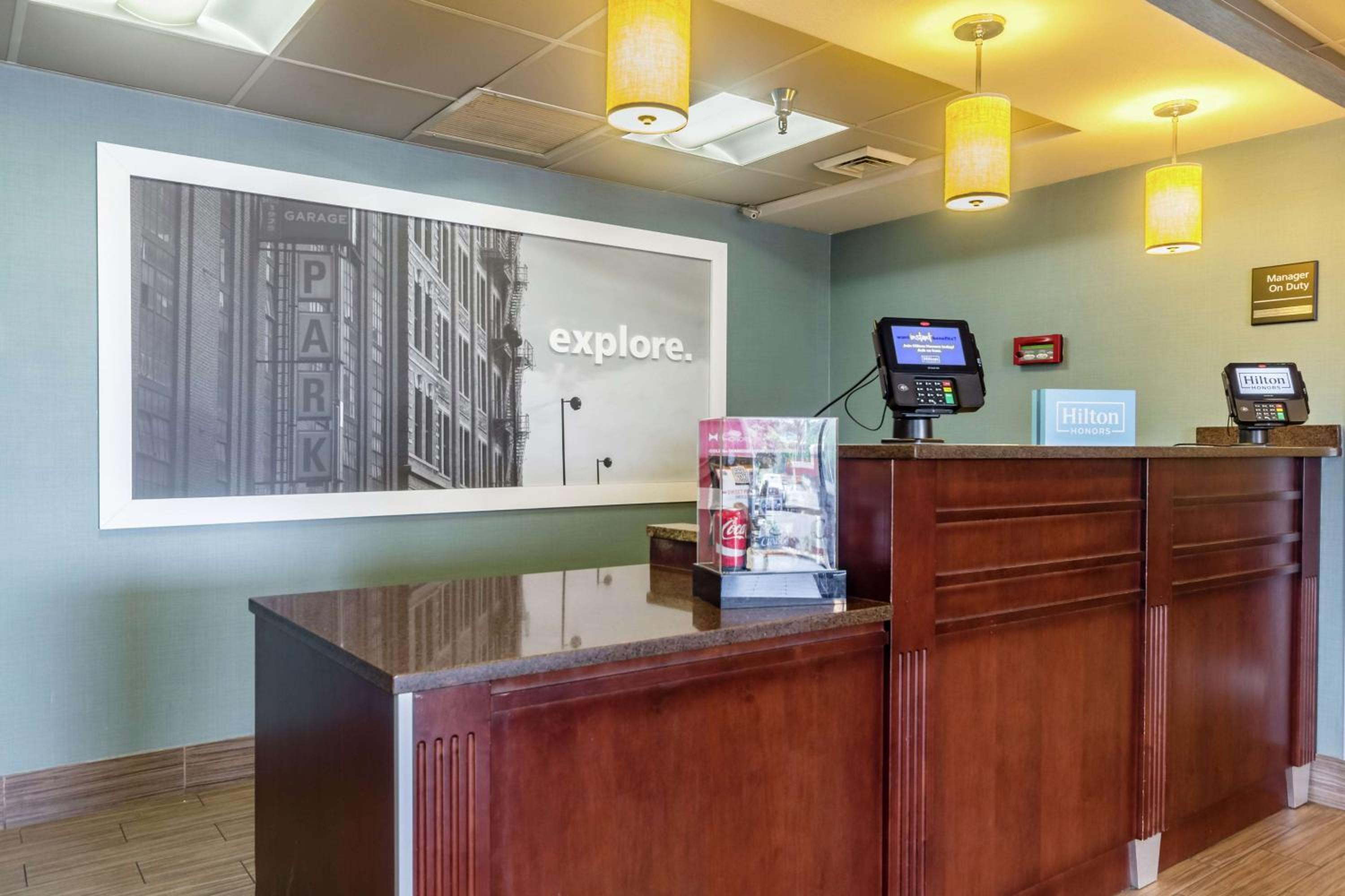 hotel reception