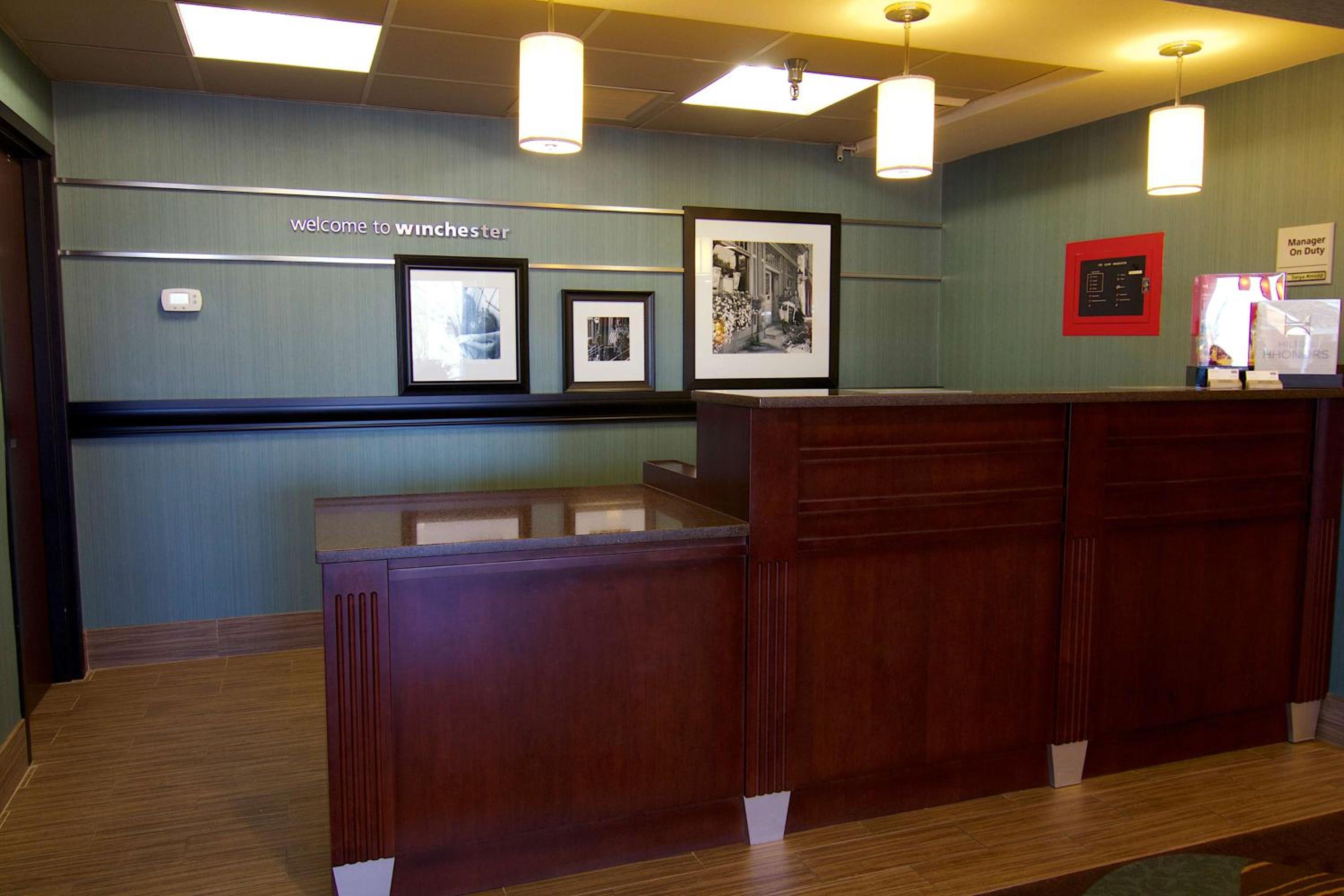 hotel reception