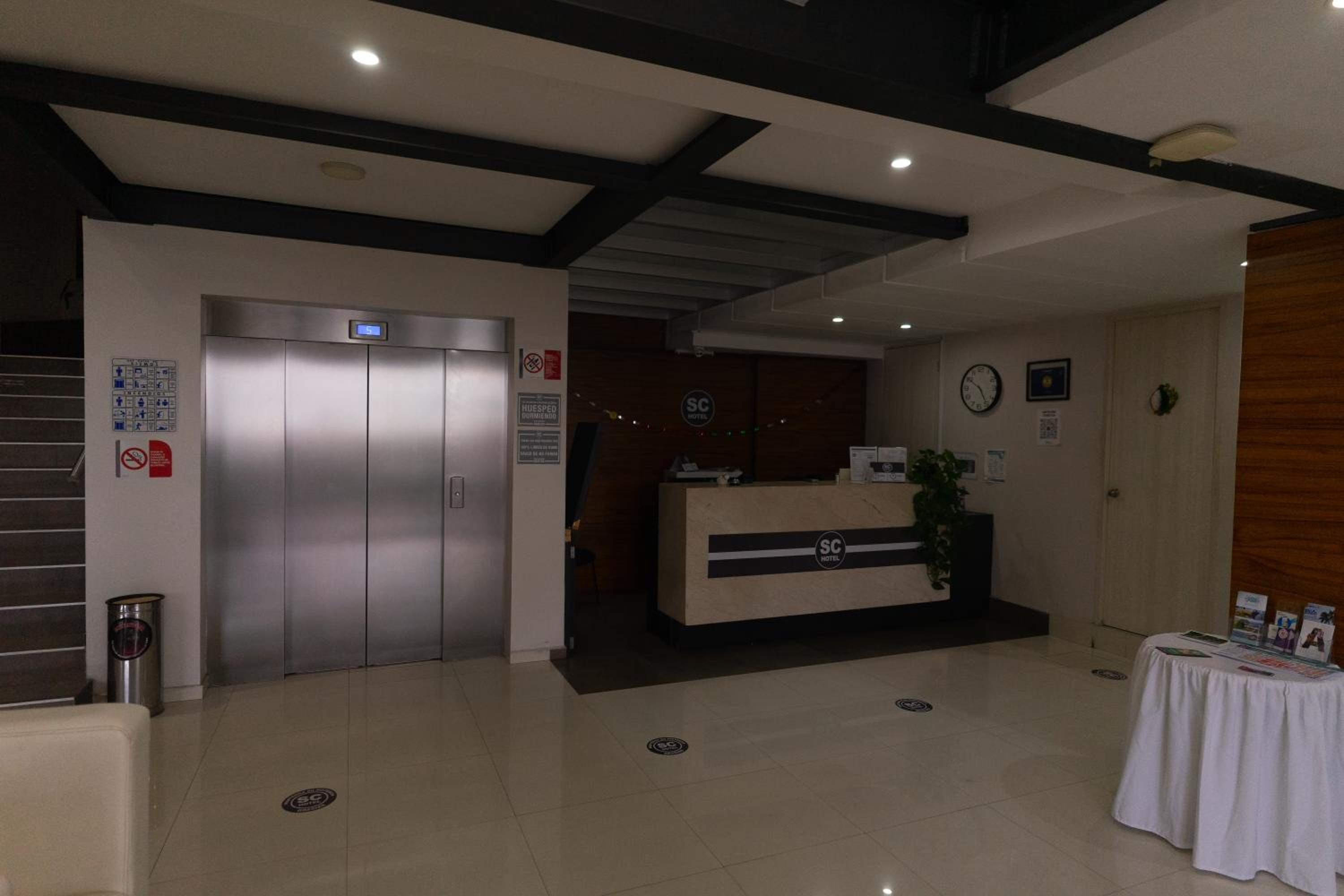 hotel reception