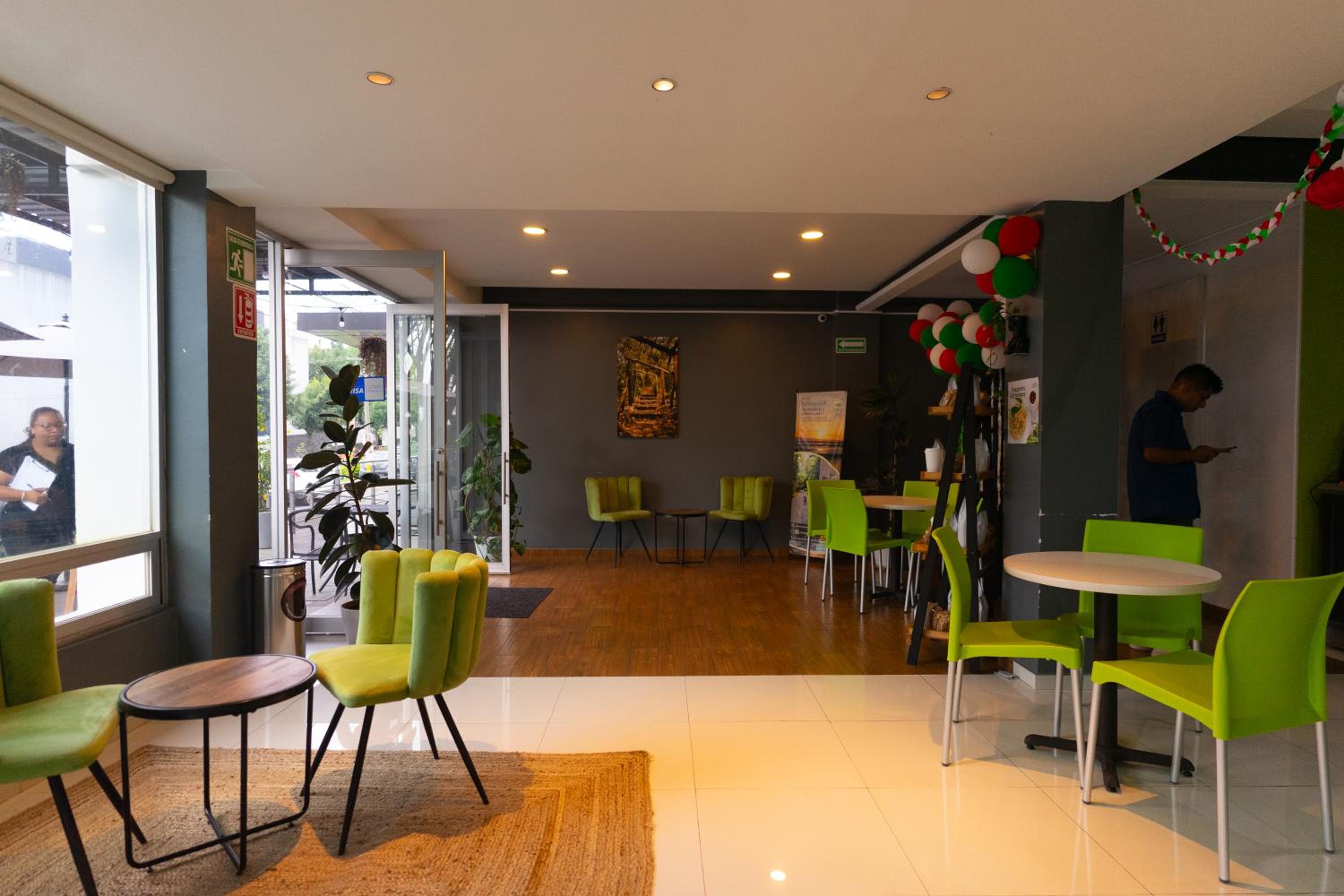 hotel reception