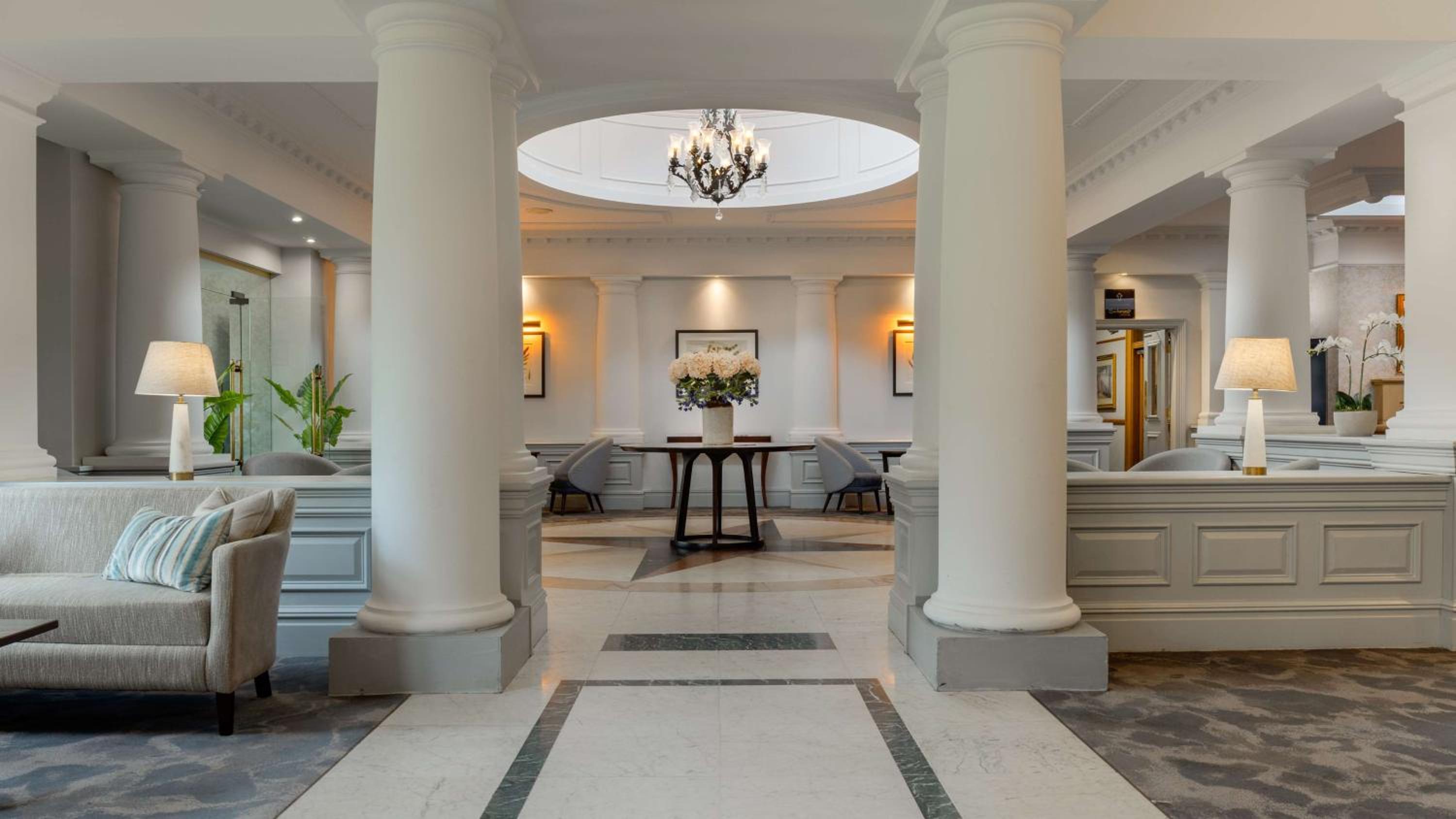 hotel reception