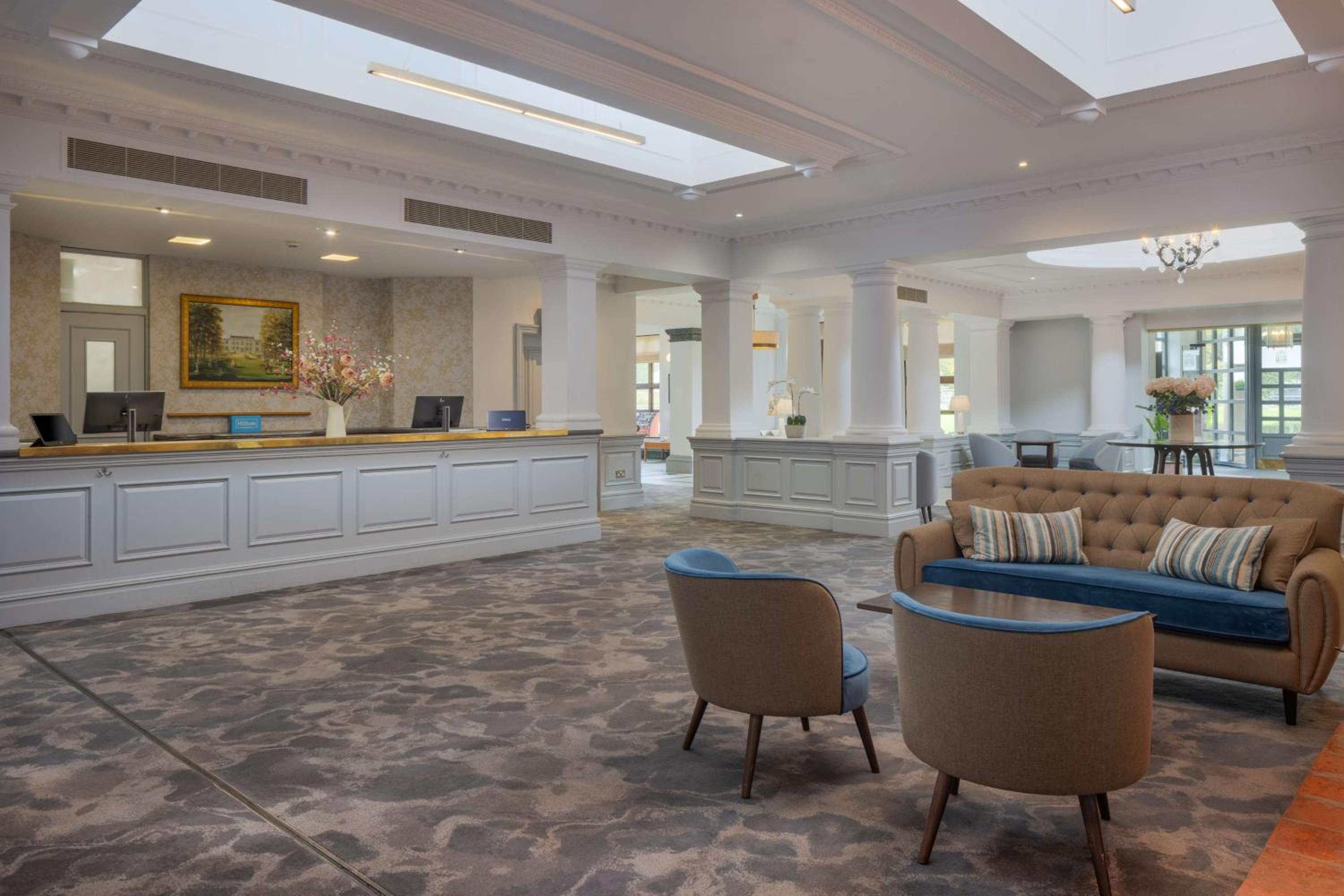 hotel reception
