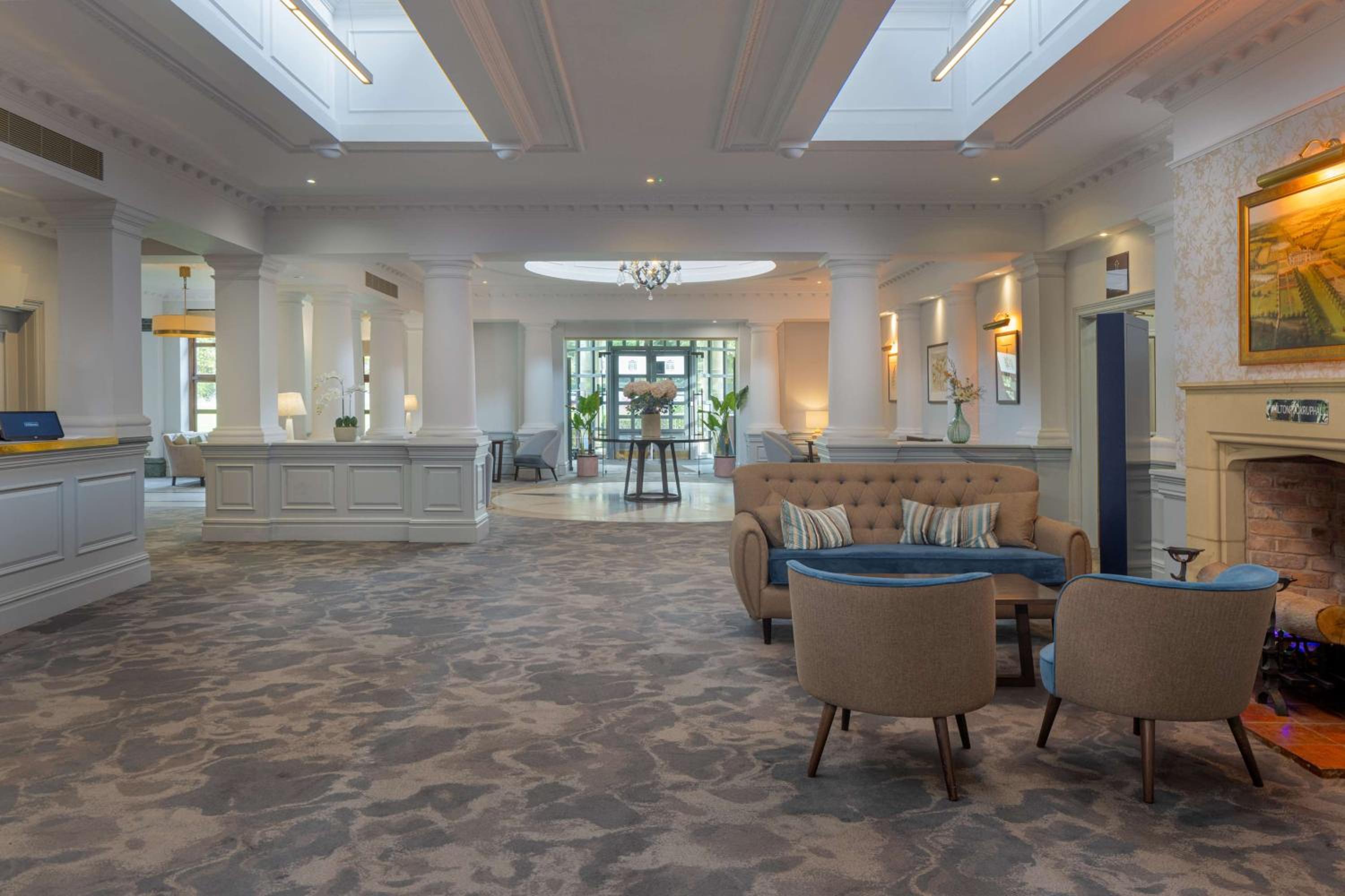 hotel reception