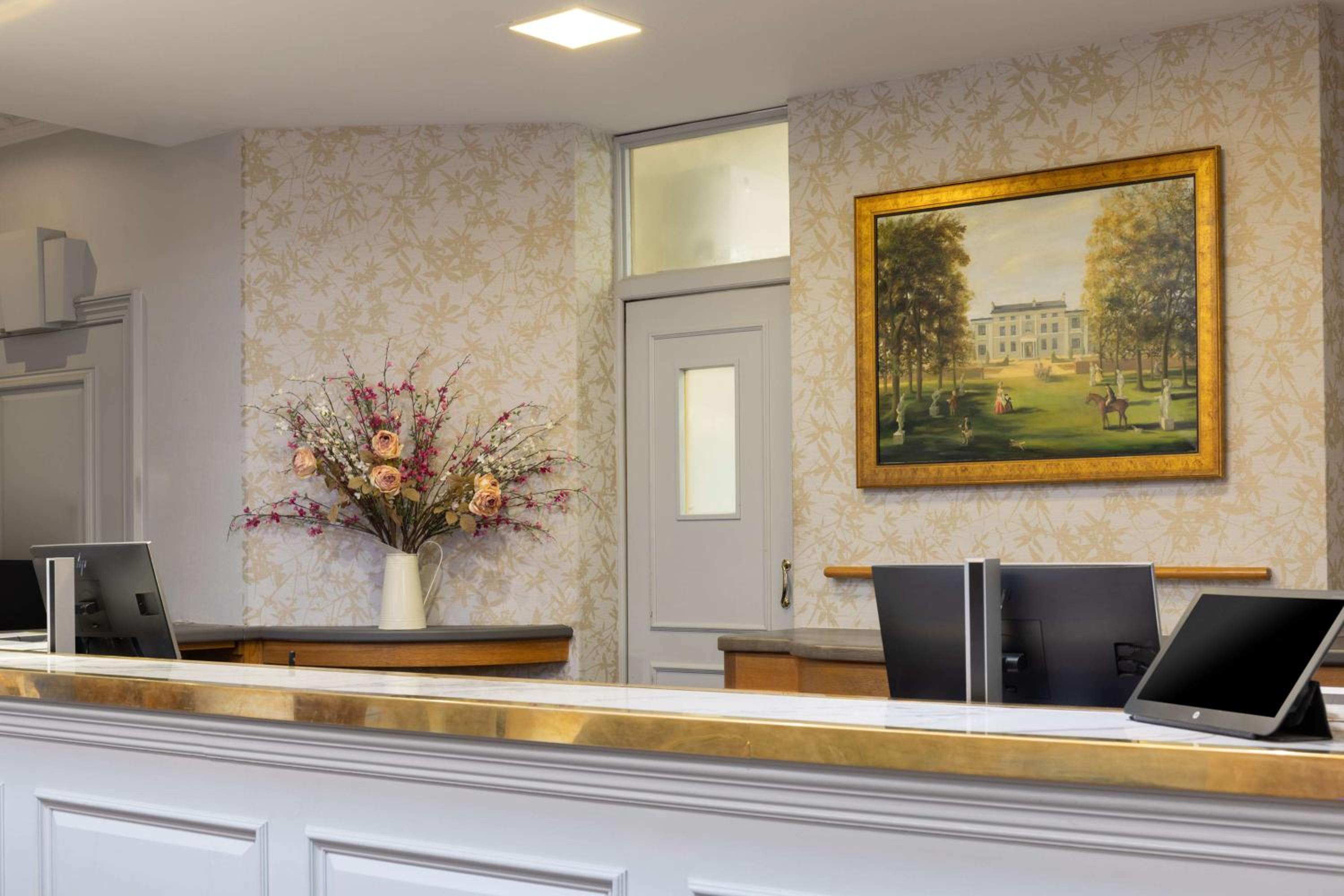hotel reception