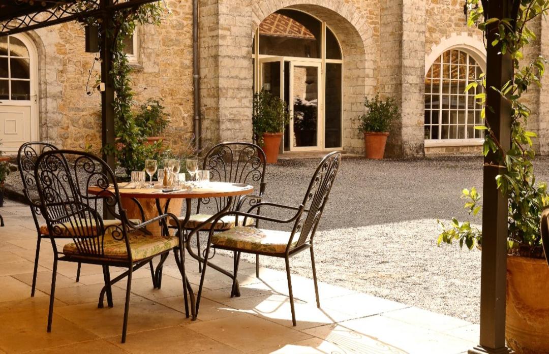outdoor BBQ area