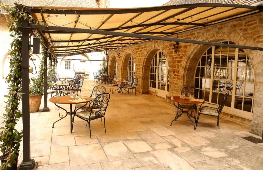 outdoor BBQ area