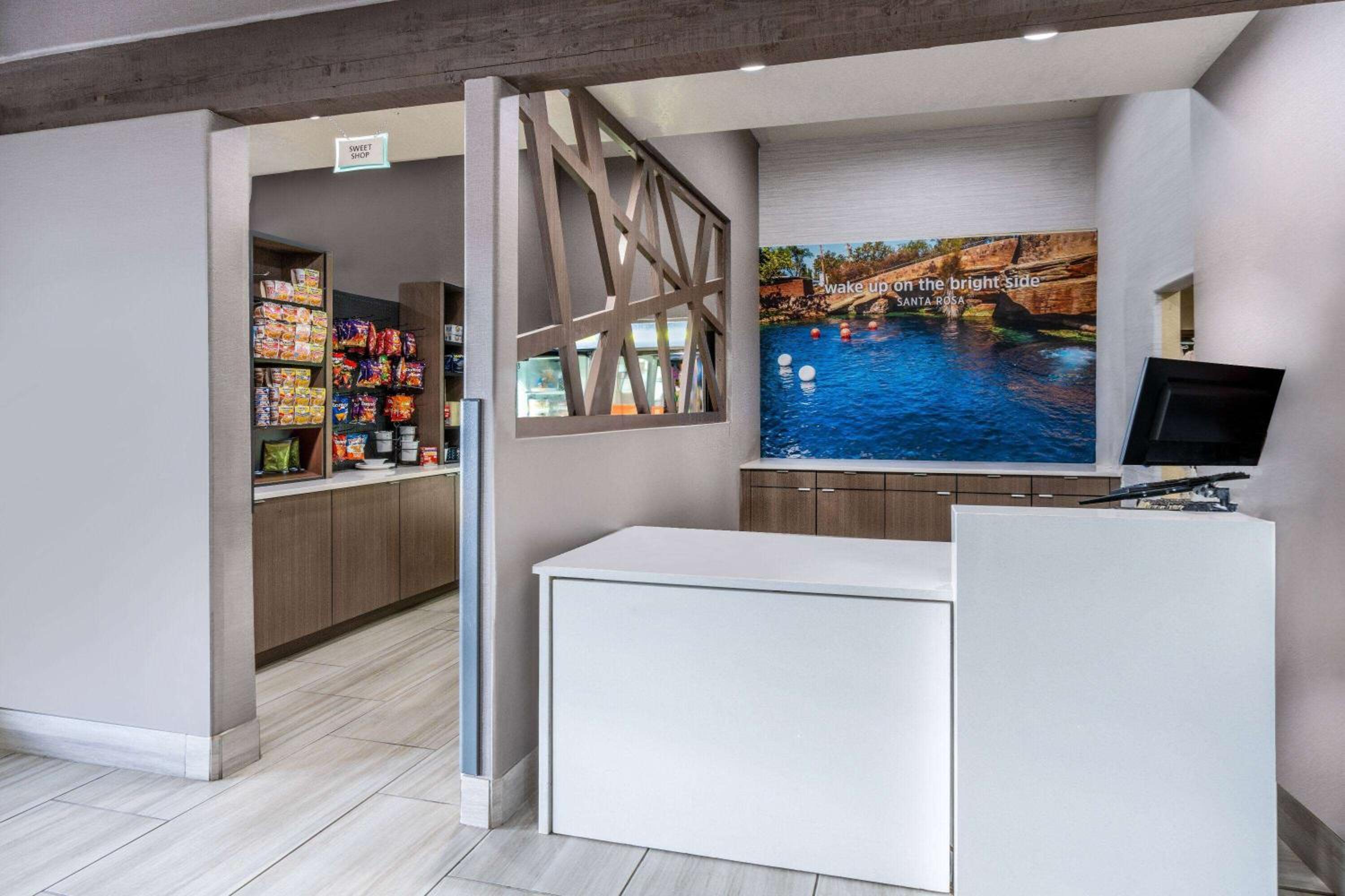 hotel reception