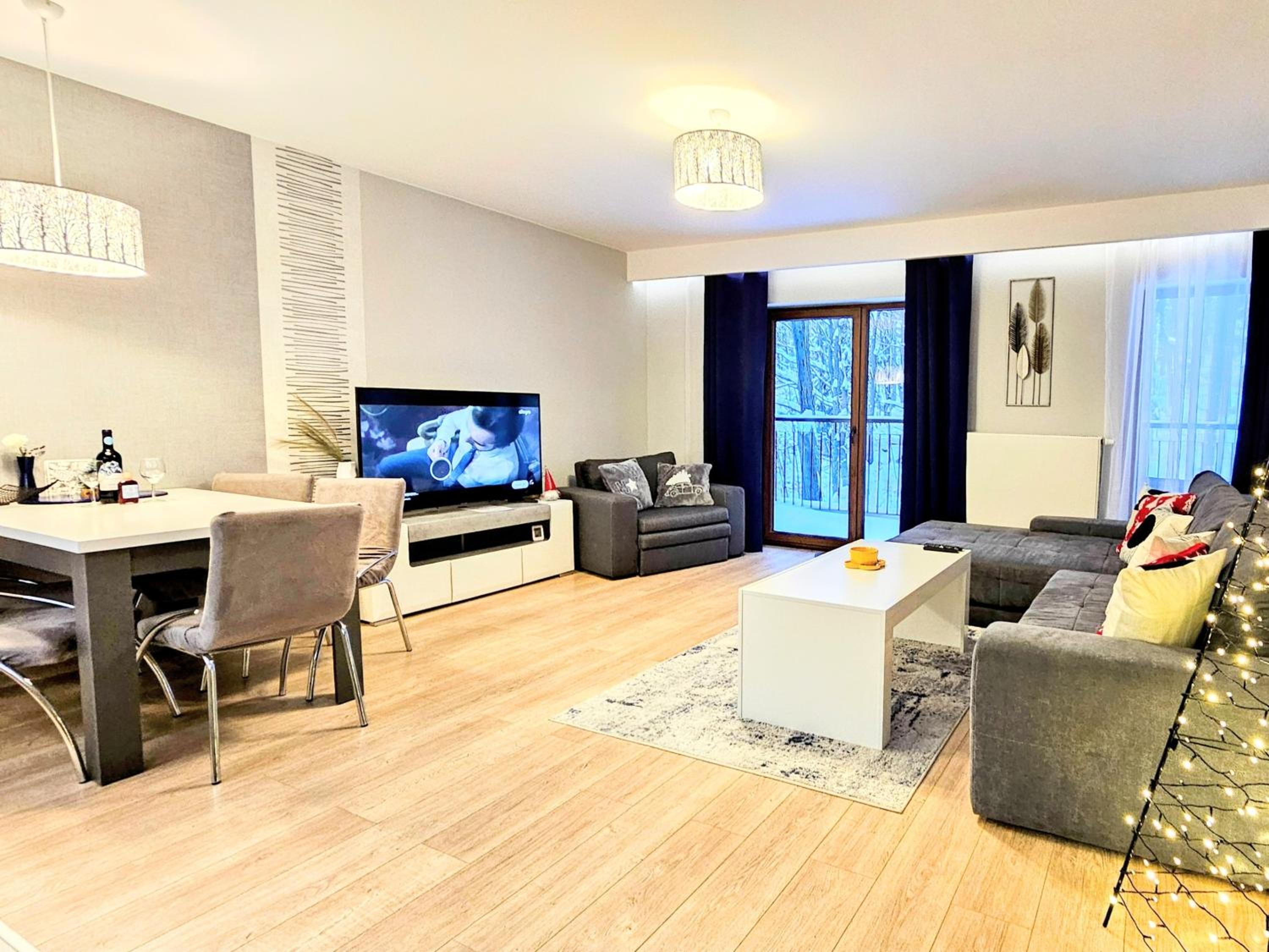 Apartament Rodzinny z pięknym widokiem na las