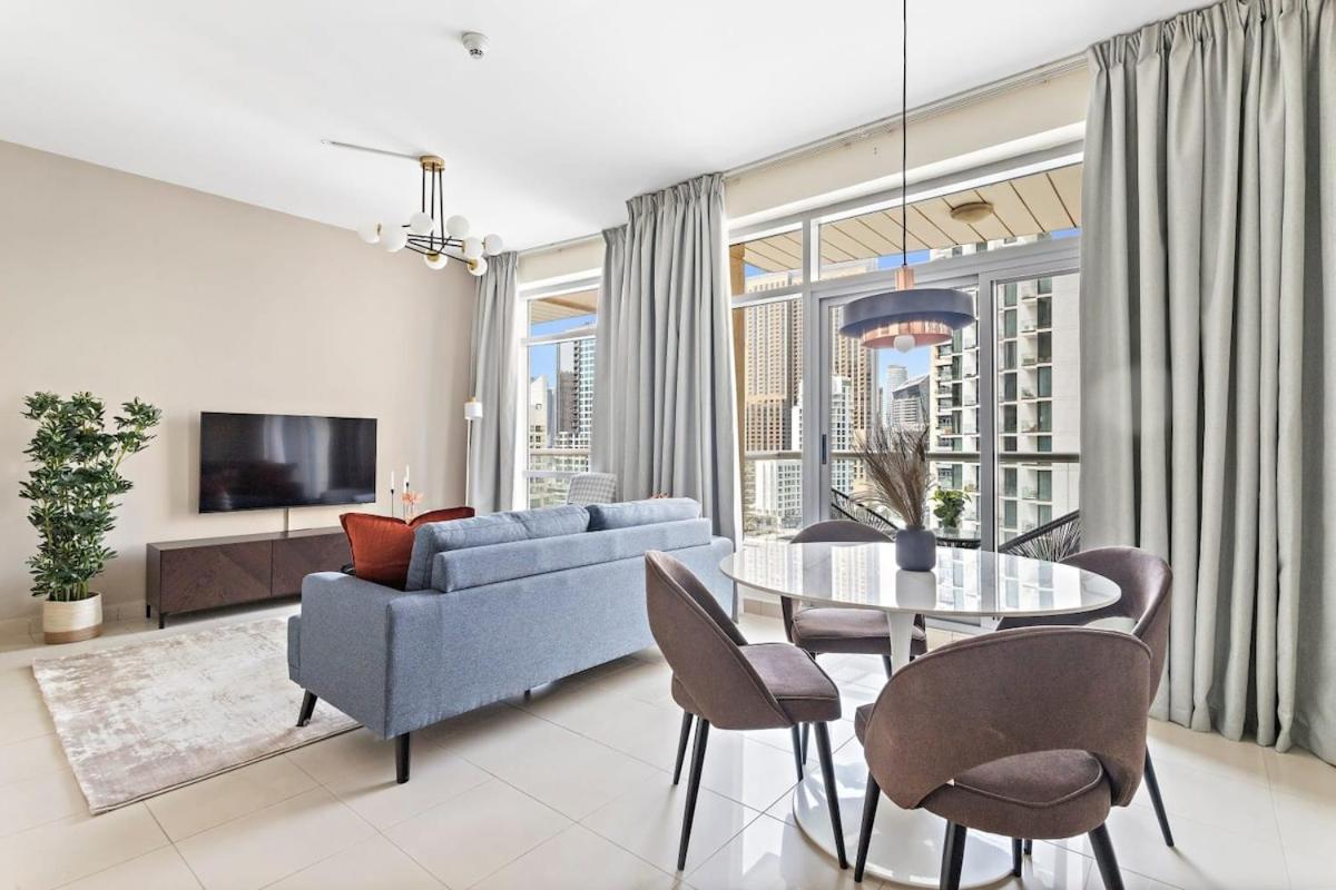 Silkhaus Marina View 1-Bedroom Newly Furnished with Pool & Gym Access