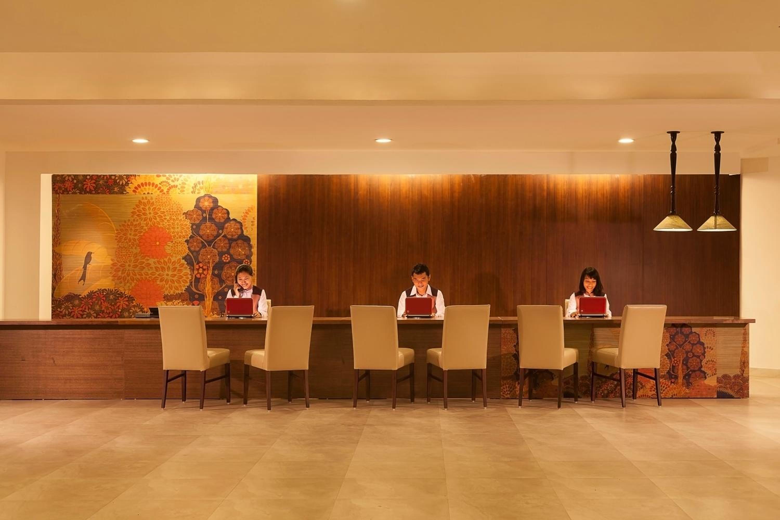 hotel reception