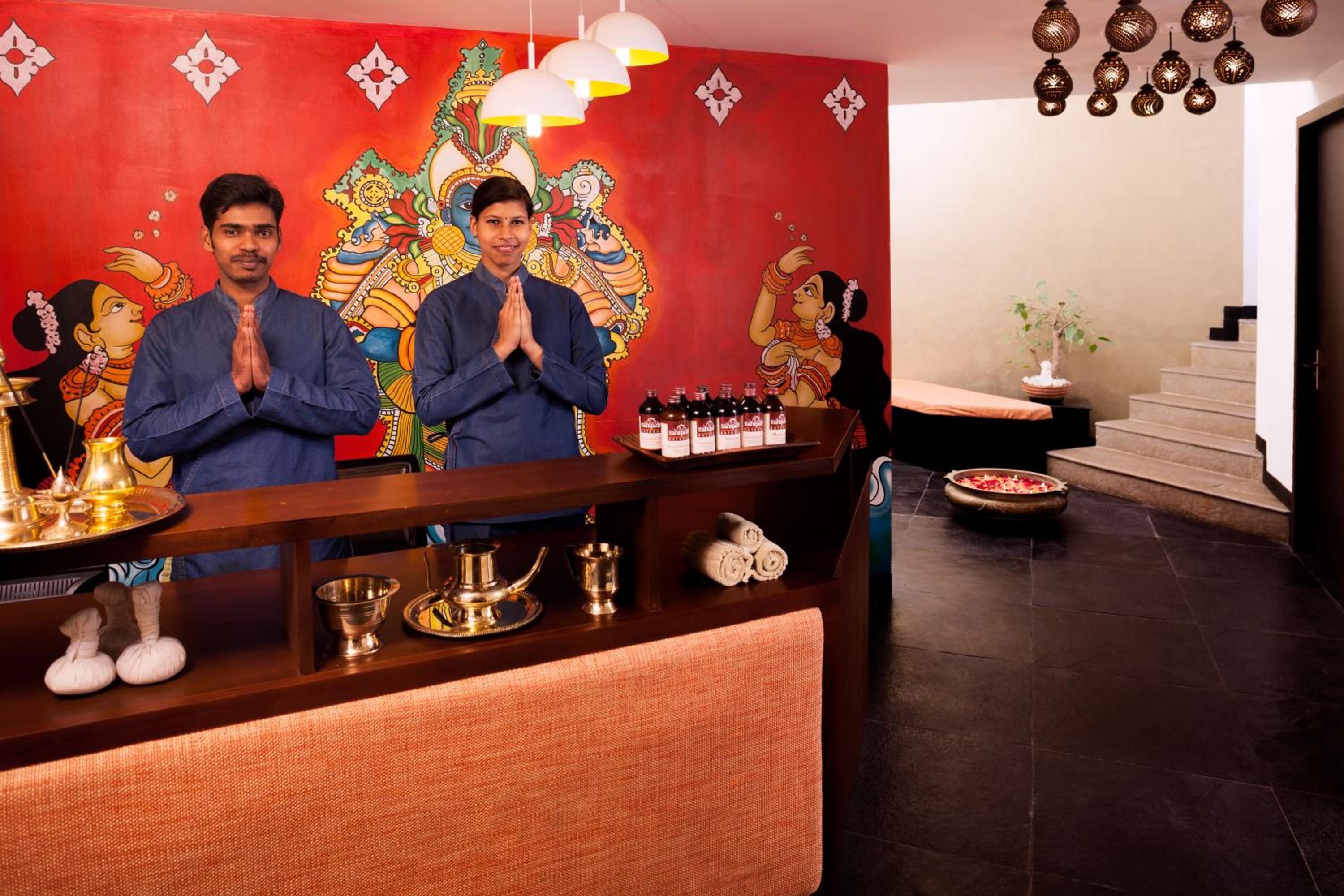 hotel reception