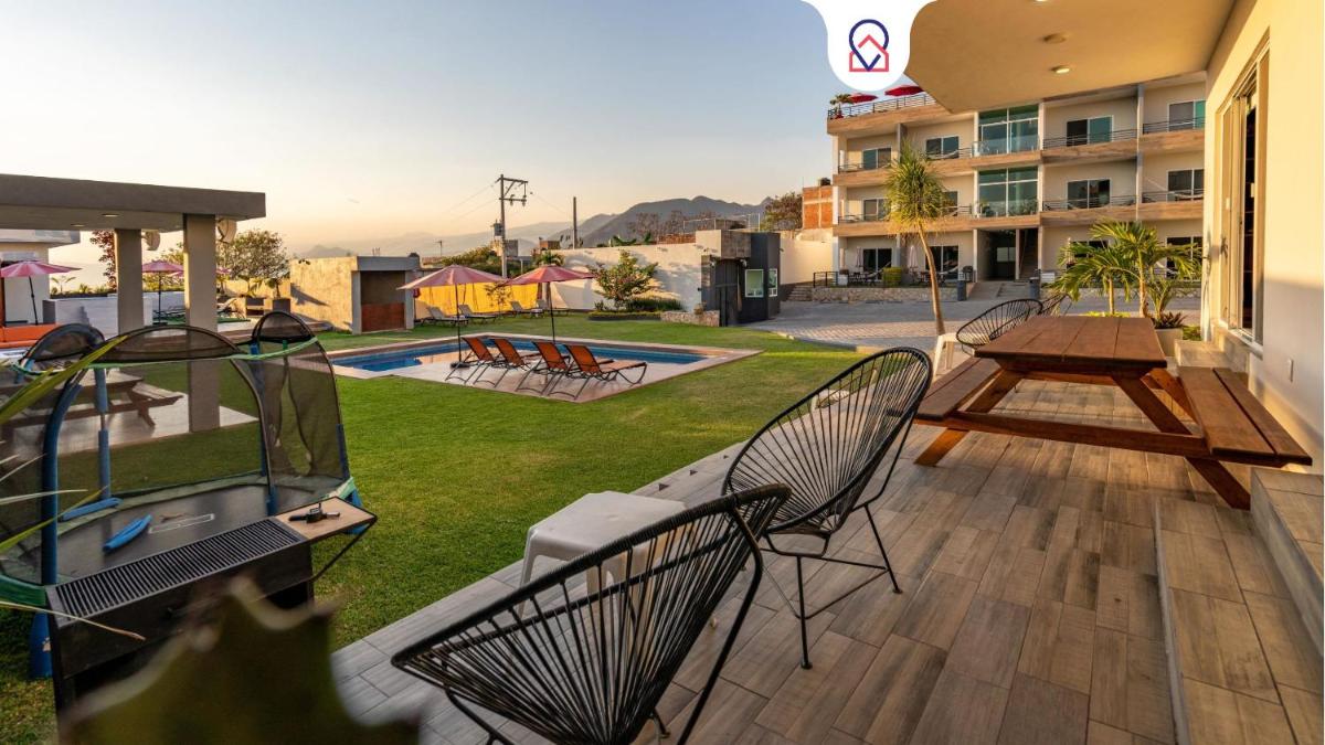 Moderna Casa a 5 minutos del centro de Oaxtepec y Lomas de C/ 8 huéspedes