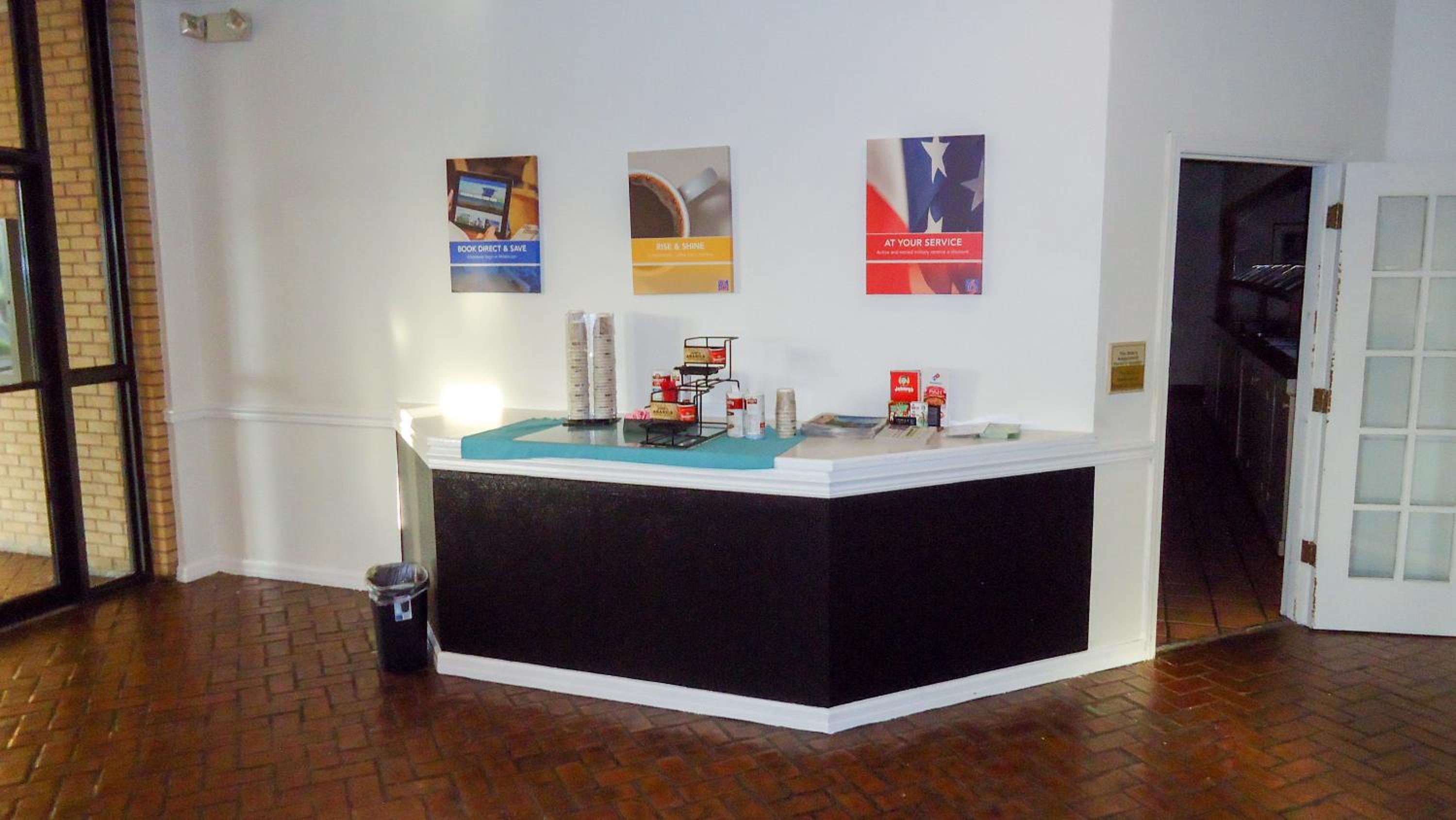hotel reception