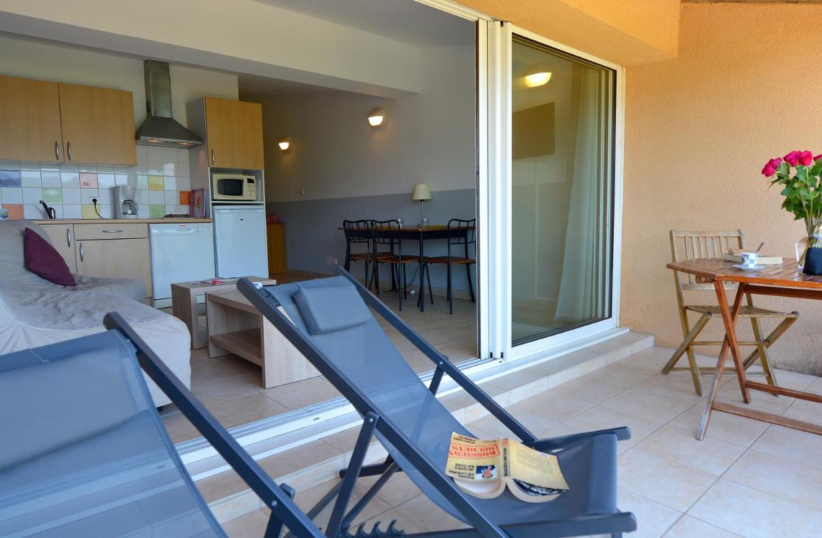 outdoor BBQ area