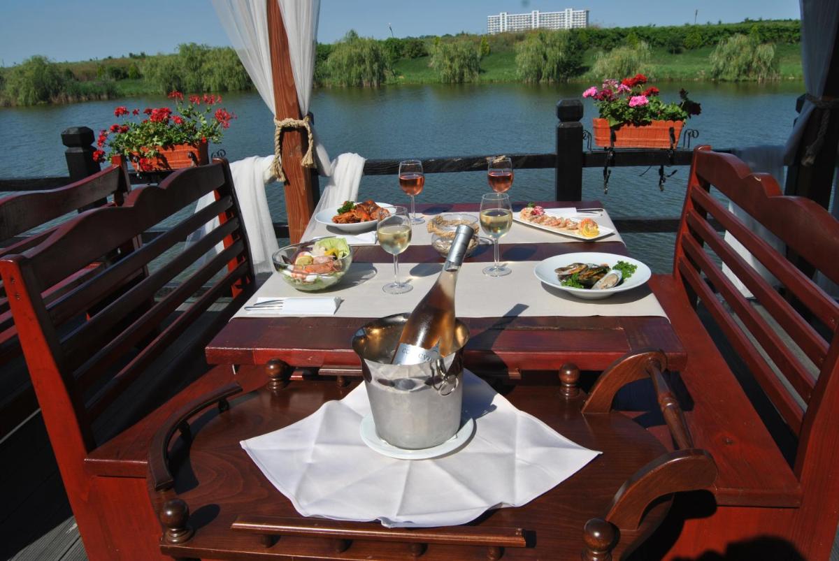 outdoor BBQ area