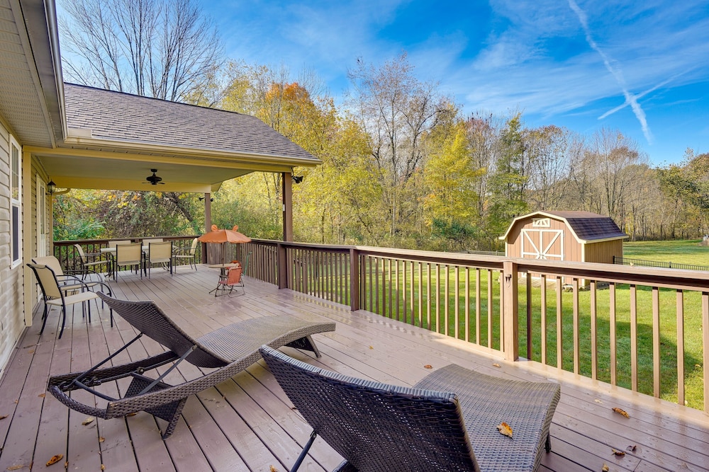 Charming Howard Getaway w/ Deck, 1 Mi to Lake!