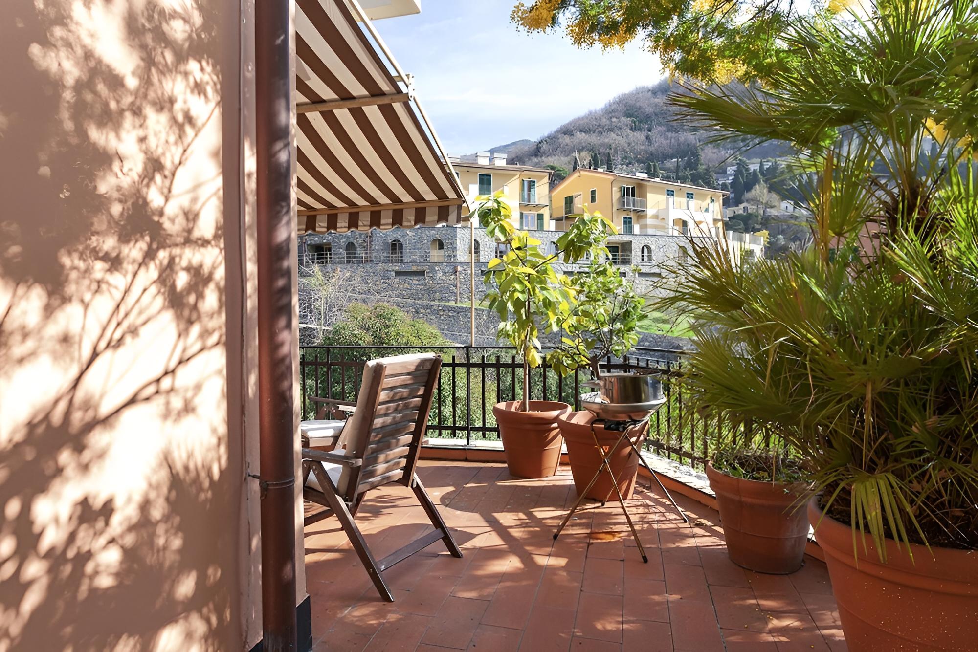 Precious Terrace in Bogliasco