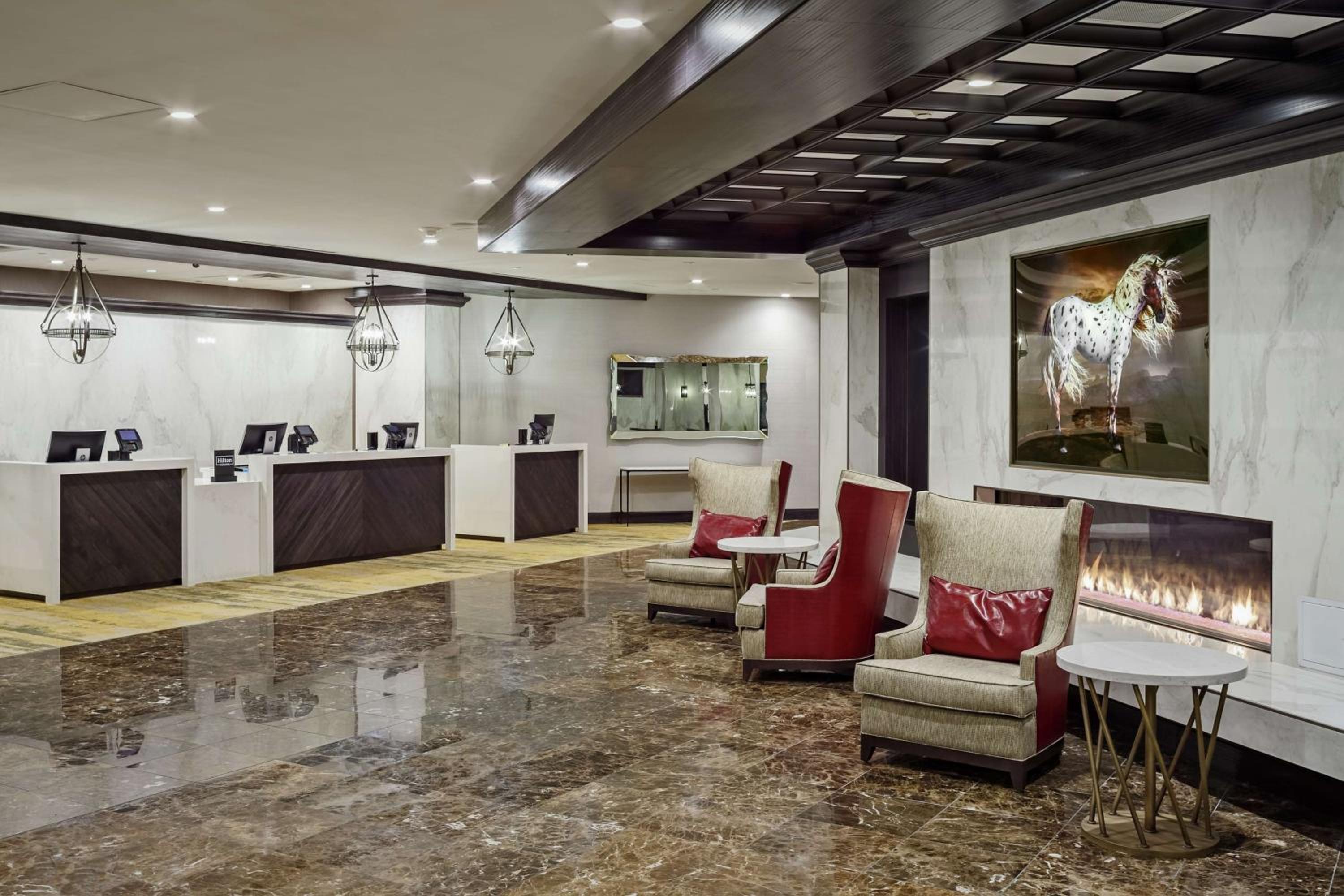 hotel reception